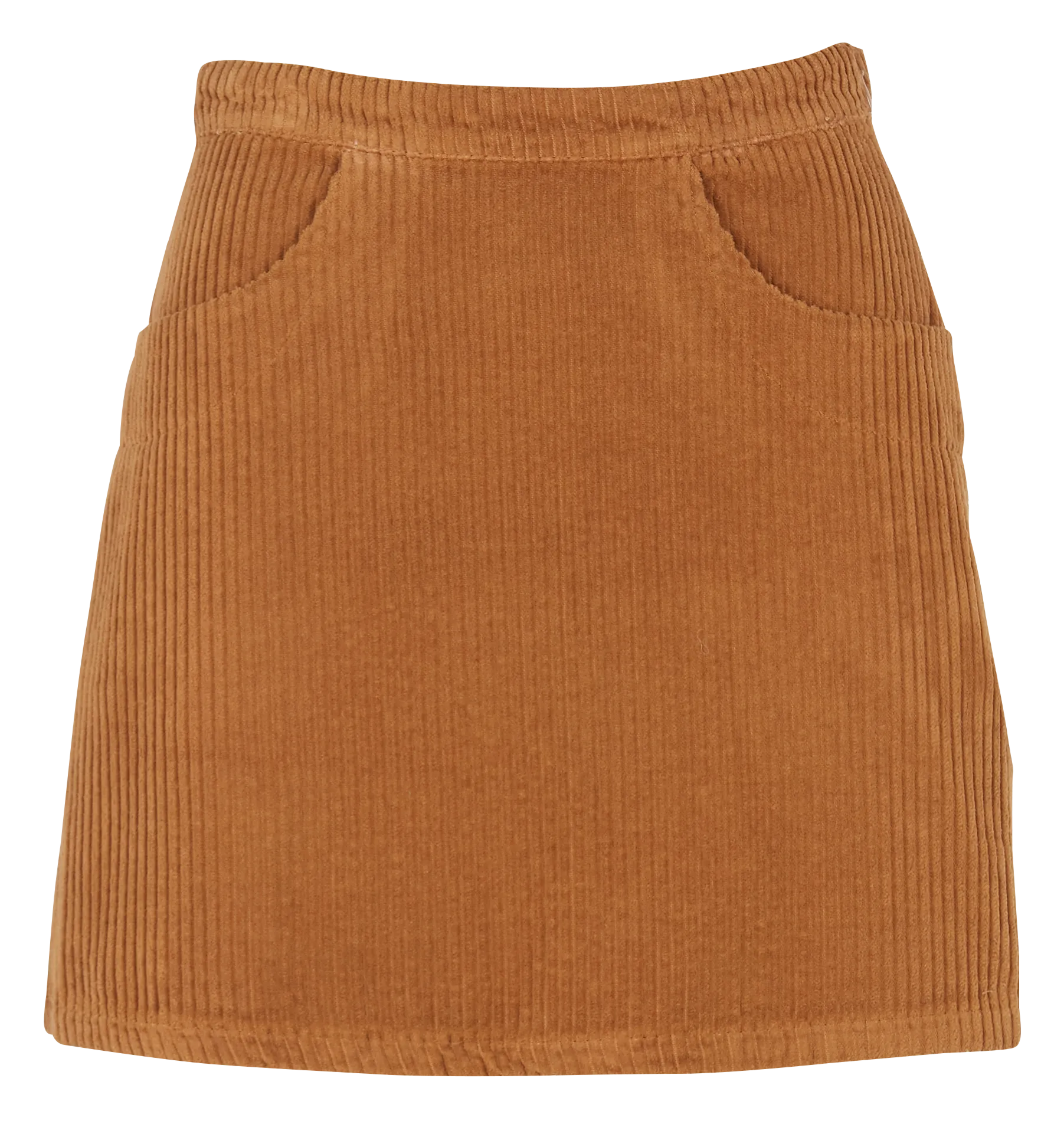 Jupe courte en jean Beige