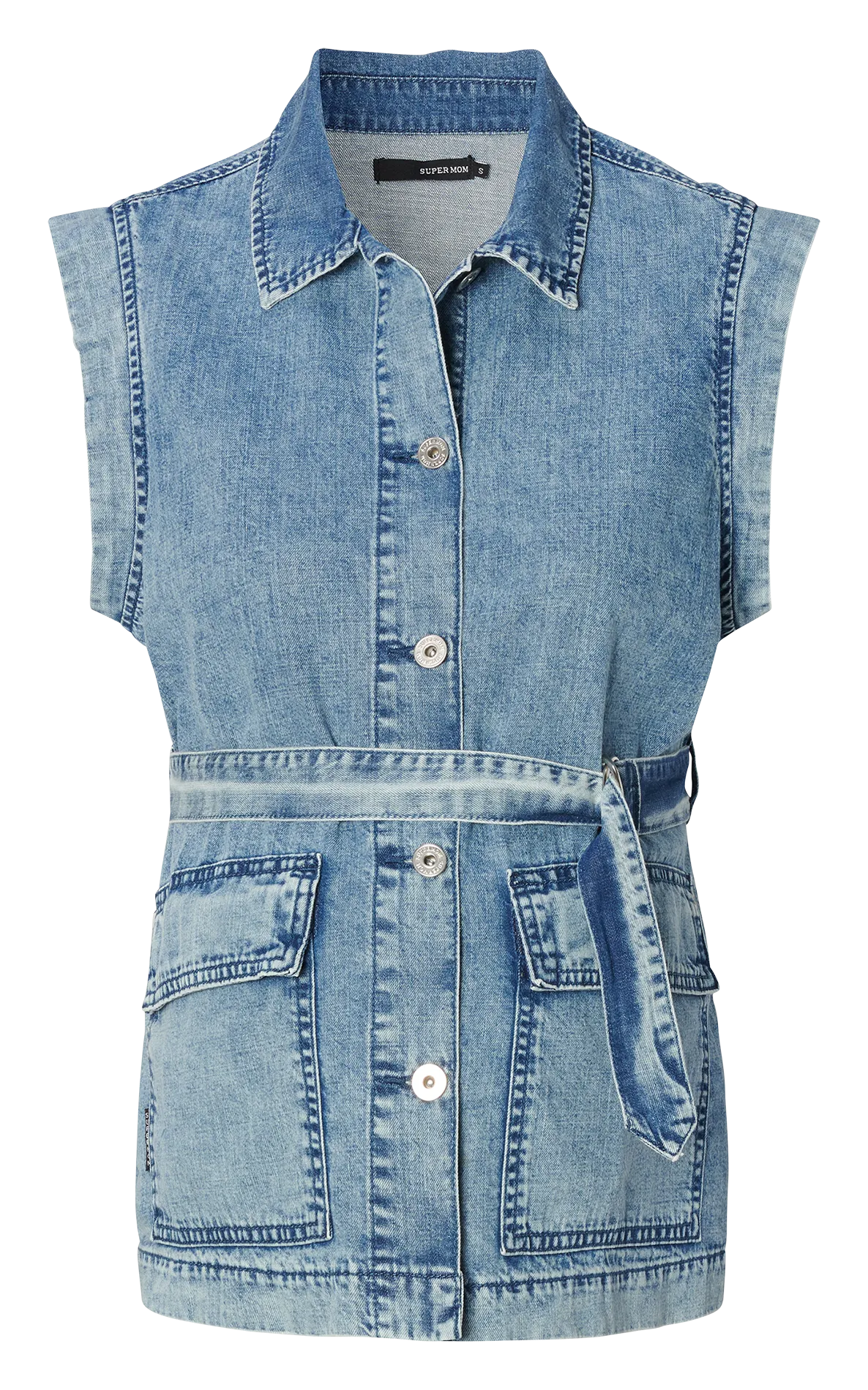 Veste en jean de grossesse Jean Délavé ELLISBURG