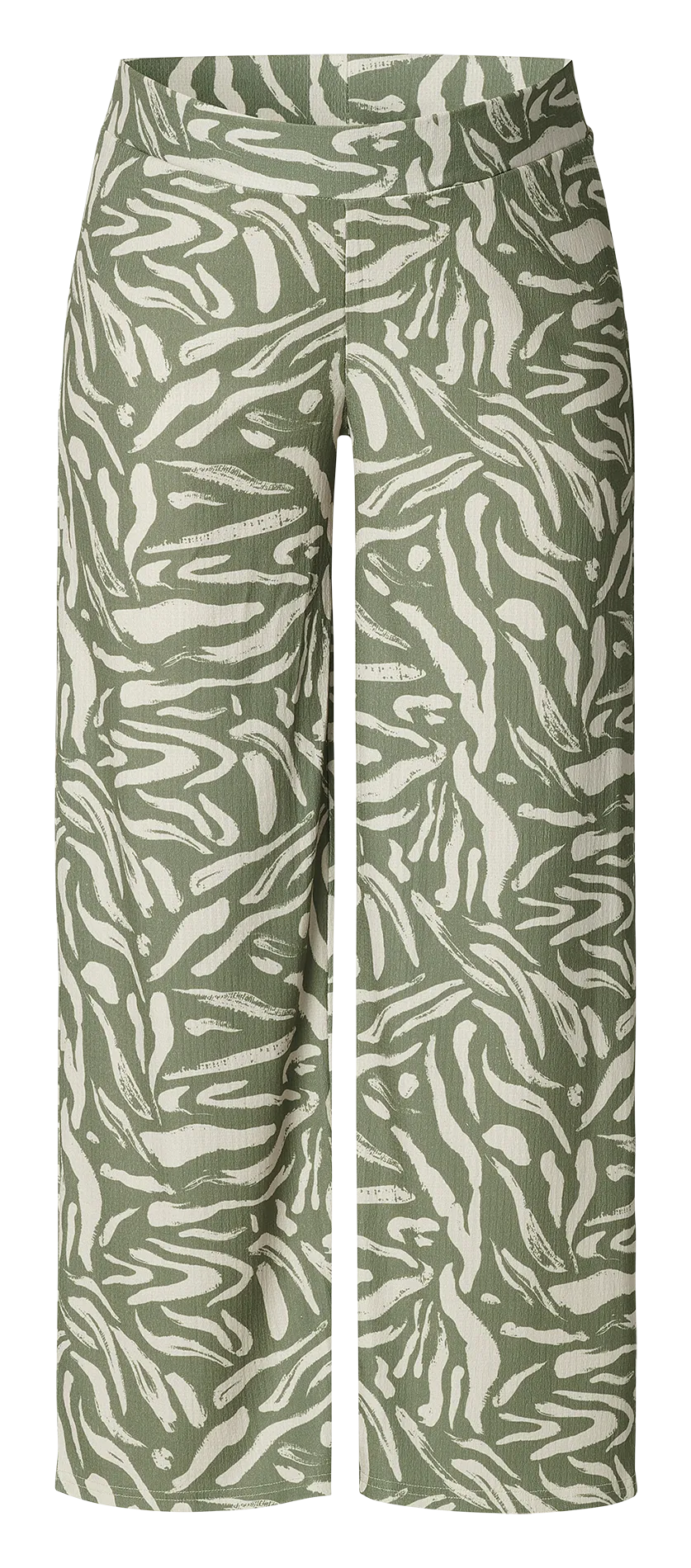 Pantalon droit imprimé de grossesse Kaki EYOTA
