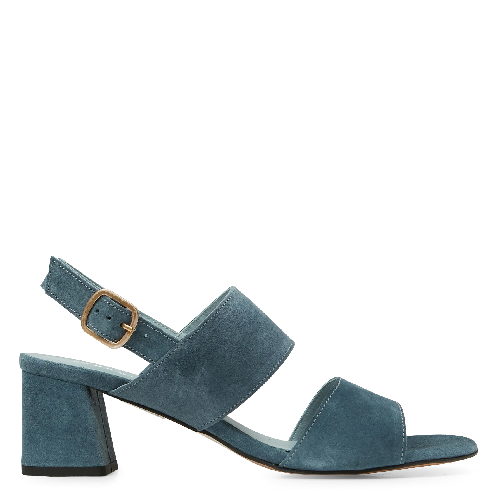 Sandales en cuir Bleu BELINDA