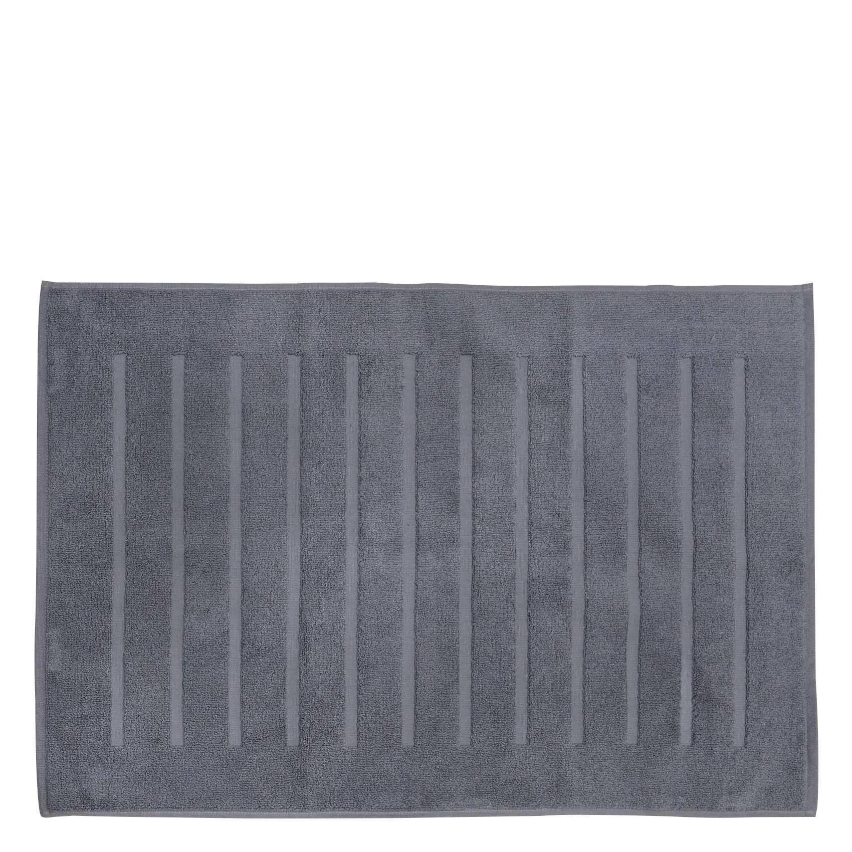Tapis de bain en coton Gris TDB BOUCLETTES