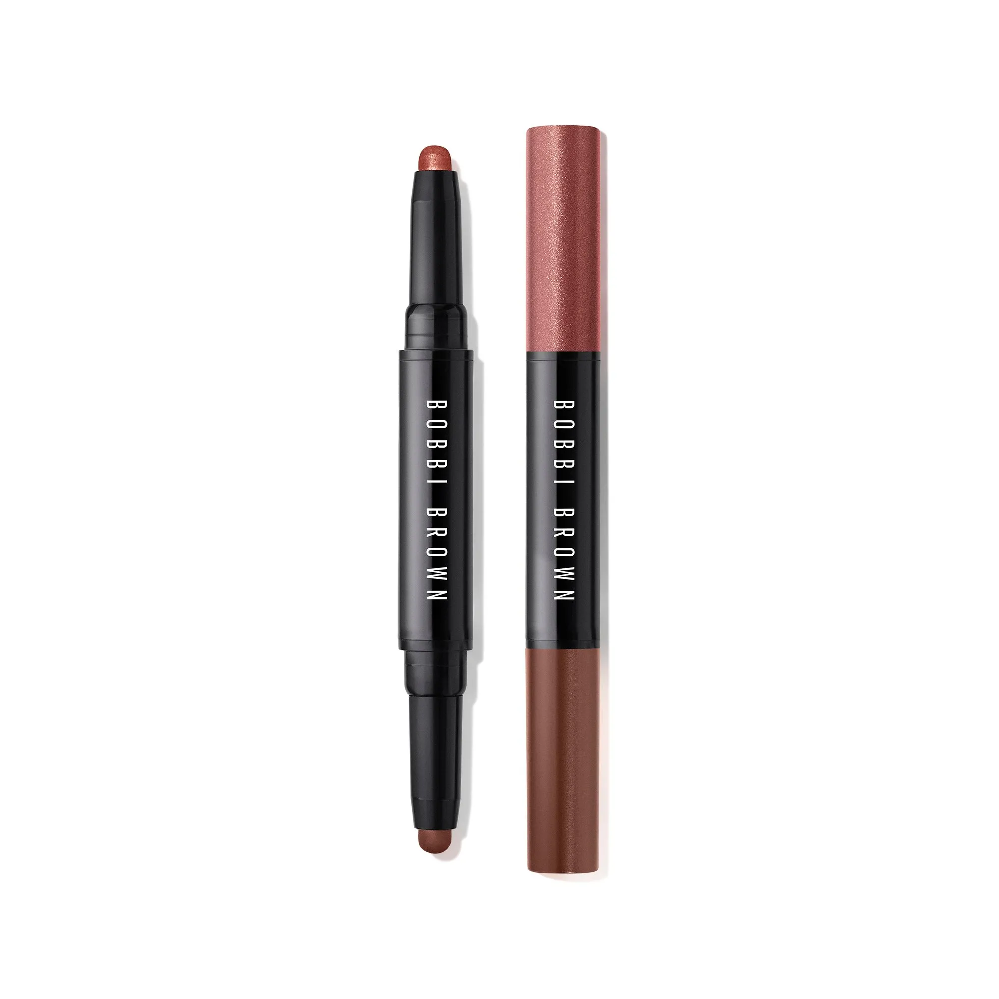 Long-Wear Cream Shadow Stick Duo - Stick Duo Fard à Paupières Rusted pink/ cinnamon