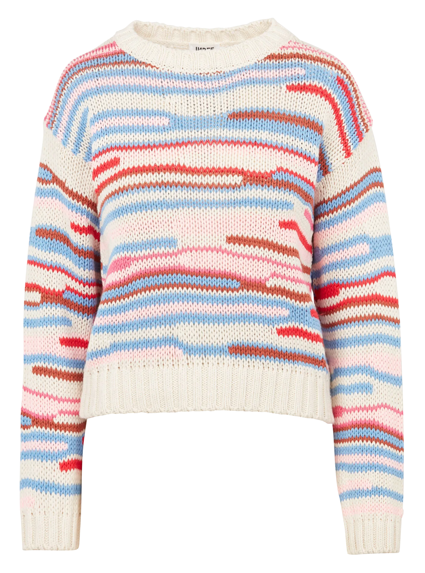 Pull en maille col rond Multicolore NAUTICA