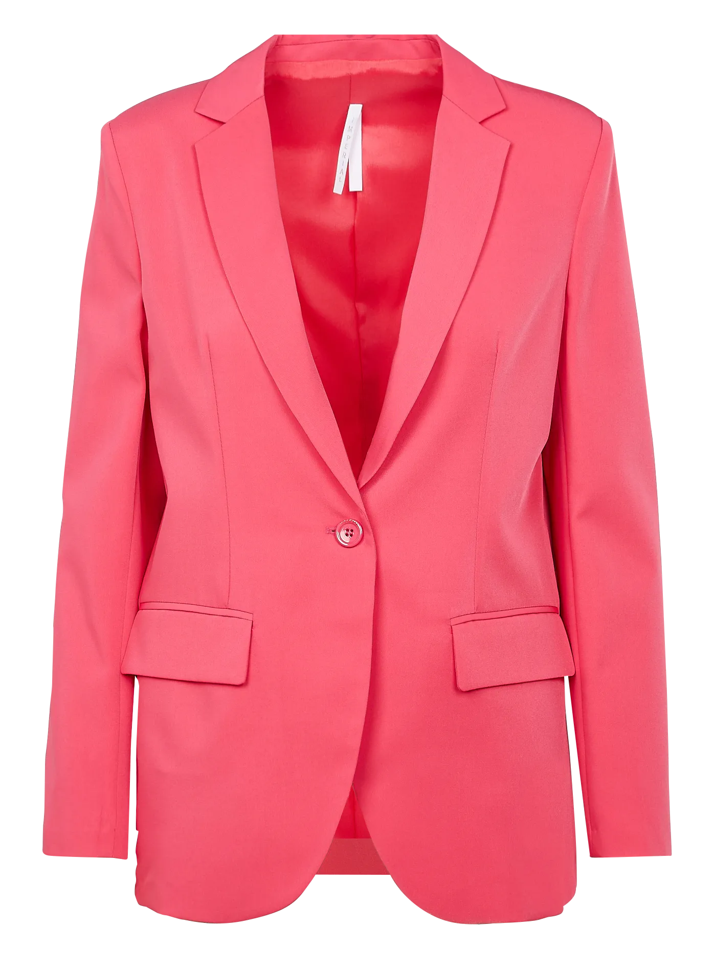 Veste col tailleur Rouge