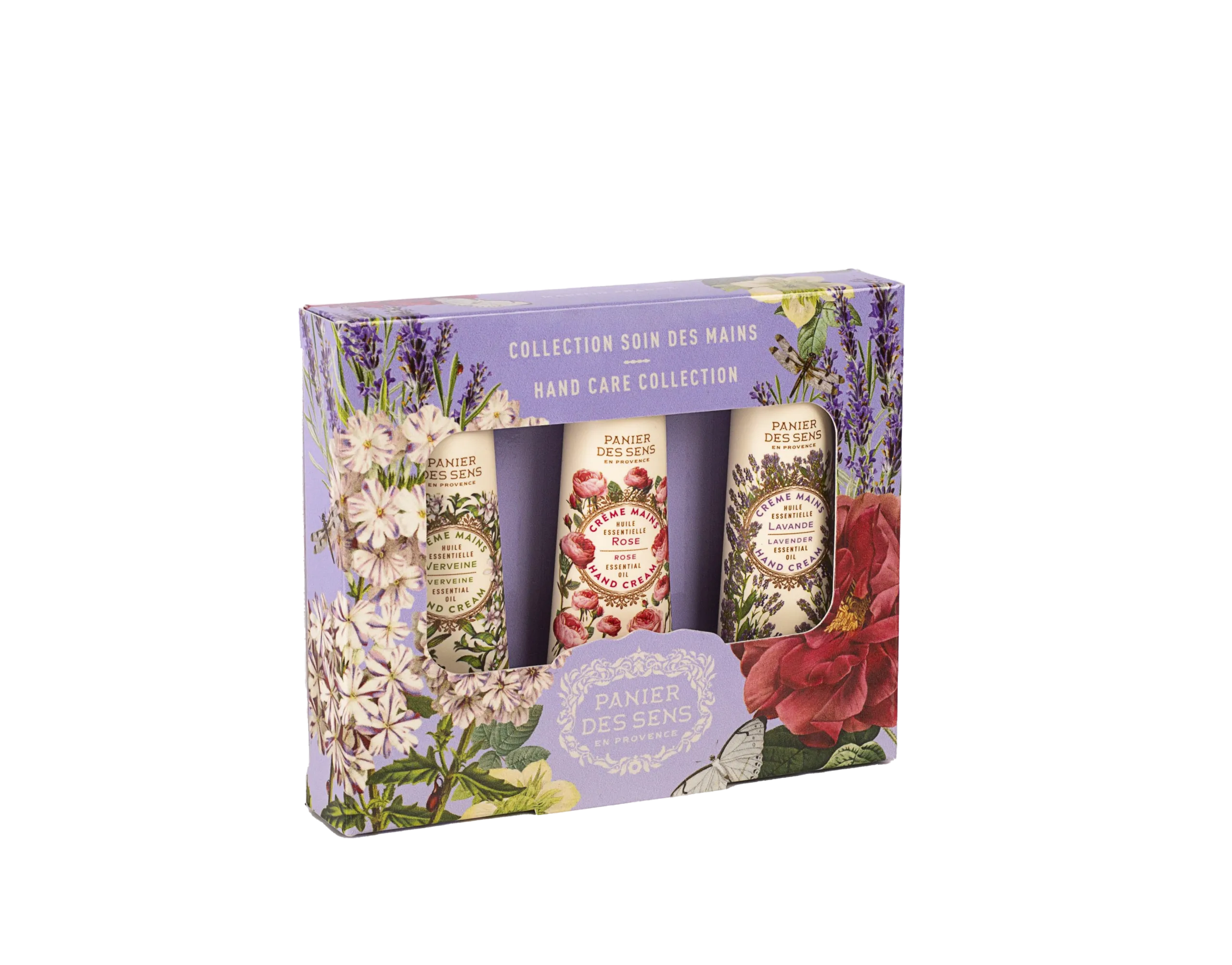 COFFRET 3 CRÈMES MAINS | VERVEINE, ROSE, LAVANDE
