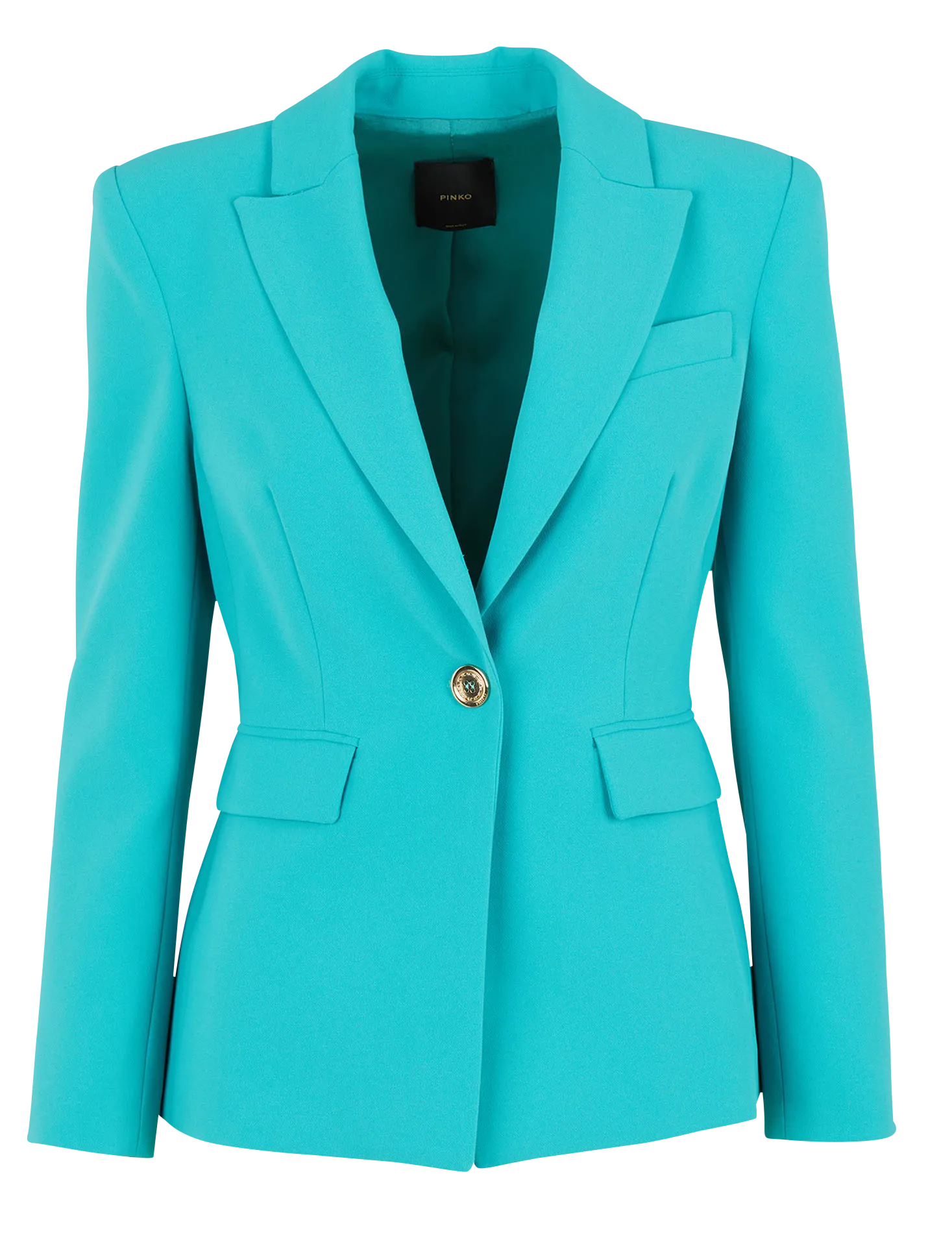 Veste de tailleur cintrée Bleu HUMAHUACA