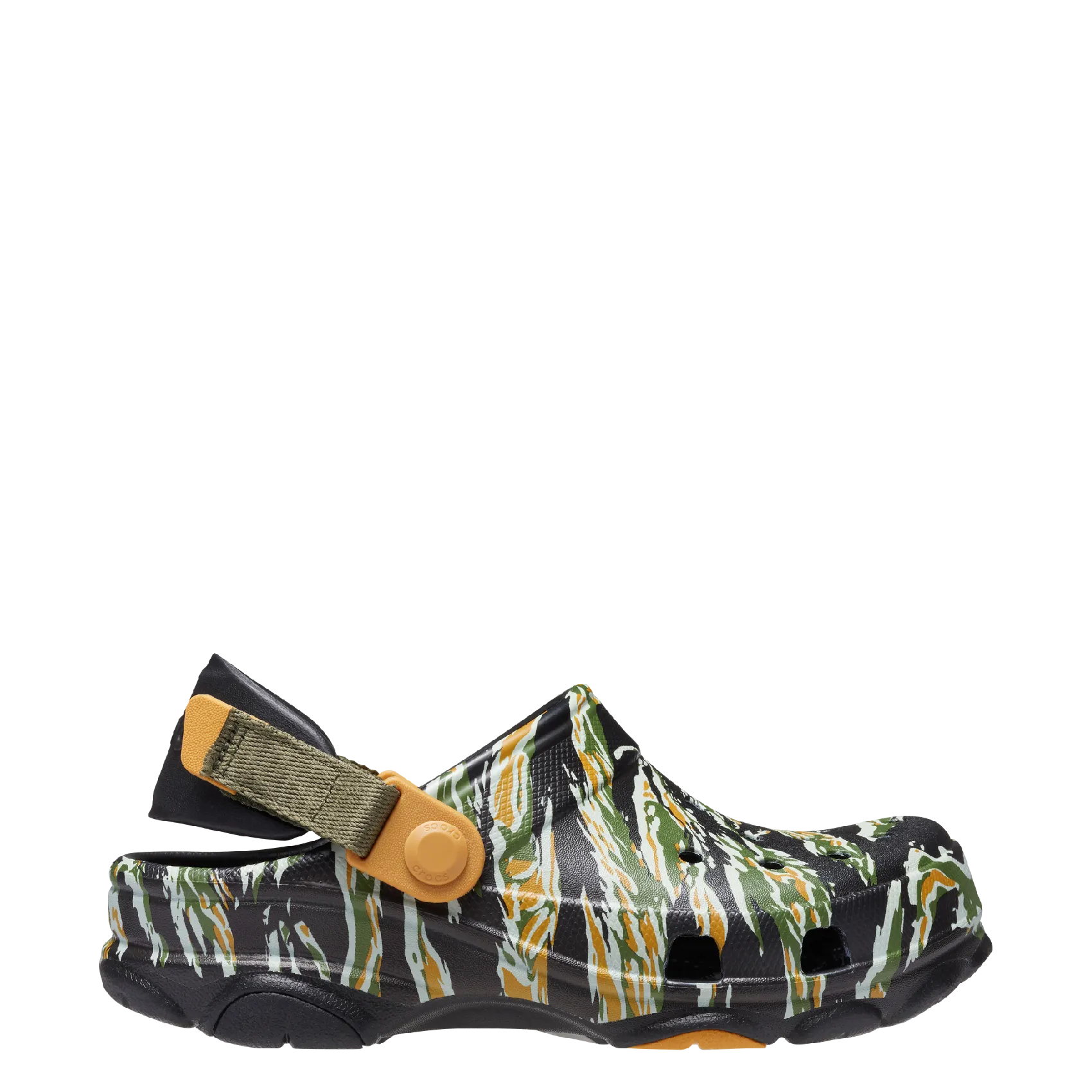 Sandales plates imprimées à plateforme Multicolore ALL TERRAIN CAMO CLOG T