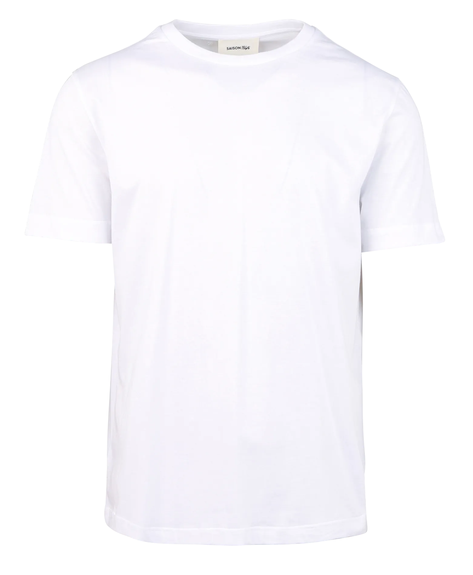 Tee-shirt col rond en coton bio Blanc BAFF