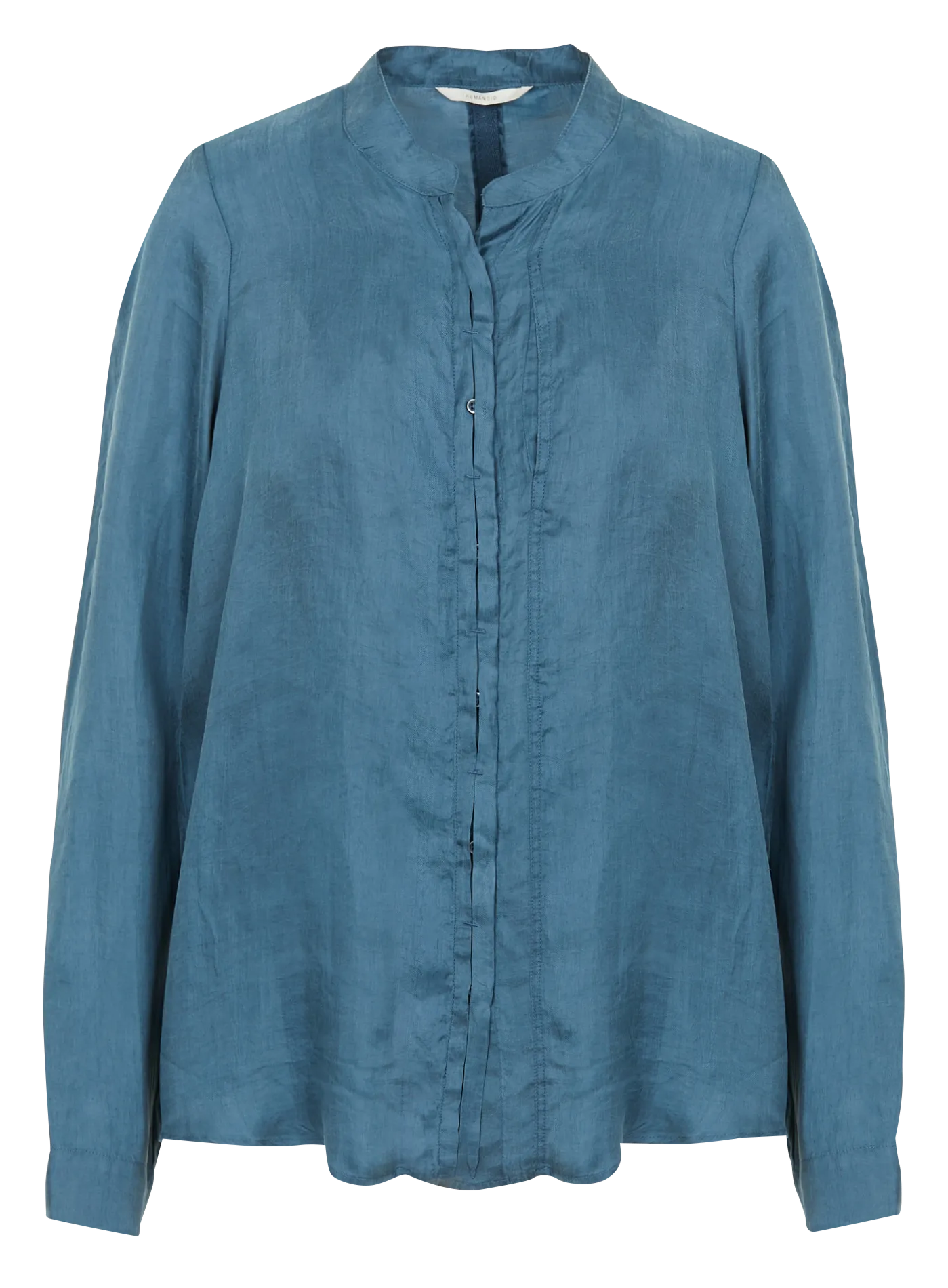 Top col rond droit Bleu HOMI