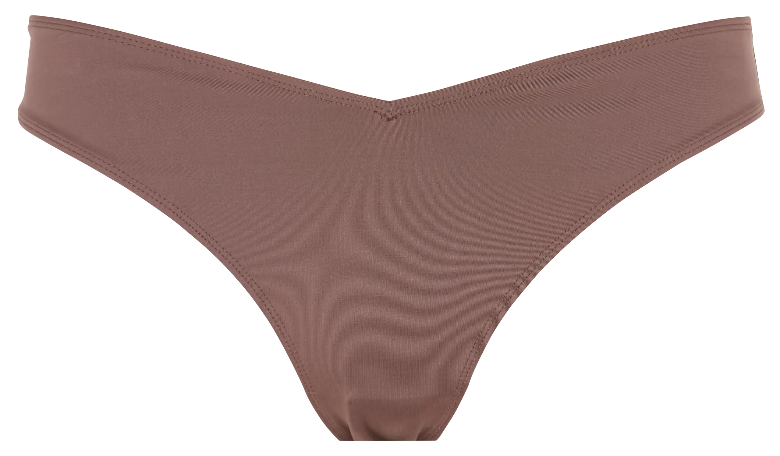 Bas de bikini en V Marron JOSEPHINE