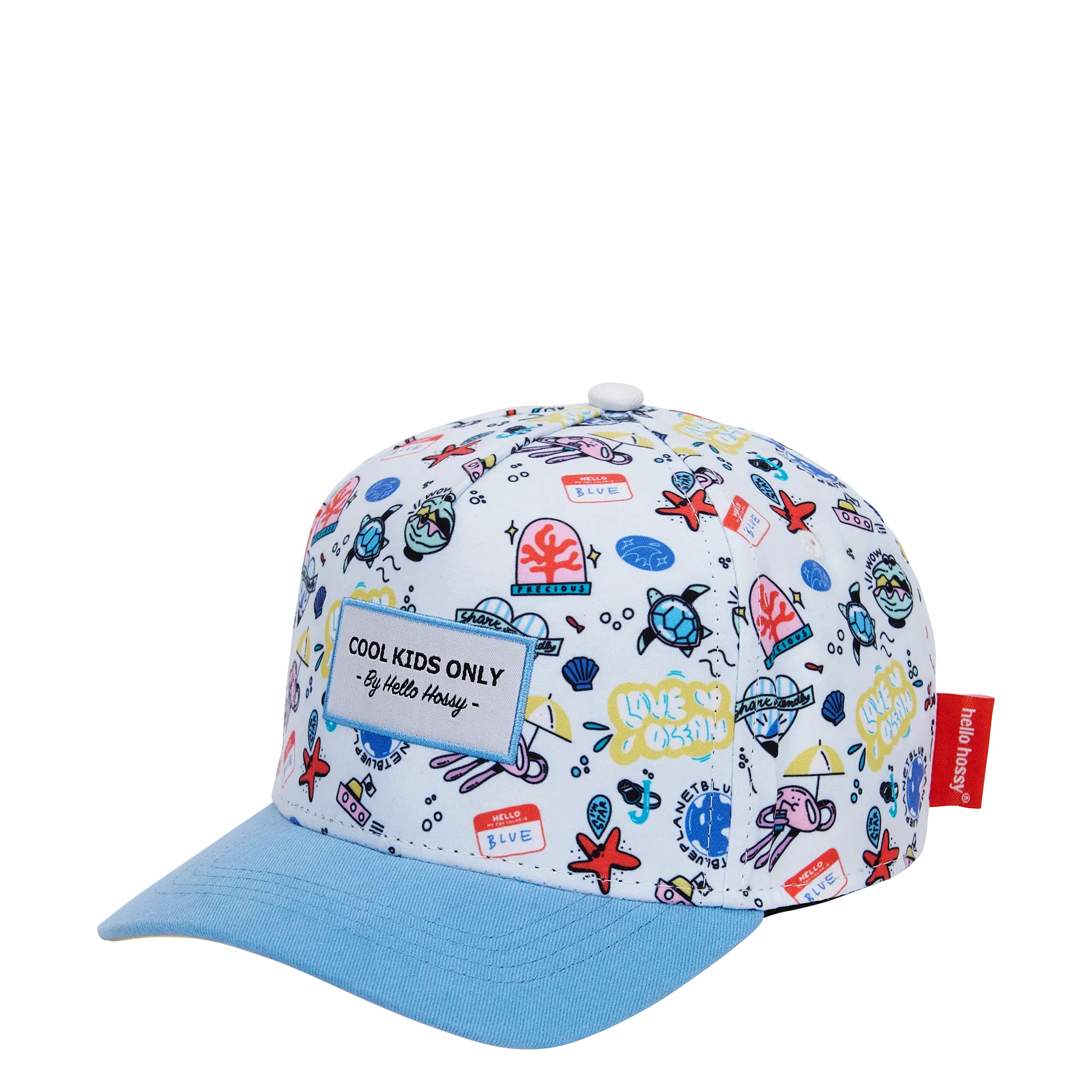 Casquette imprimée Bleu ALOHA