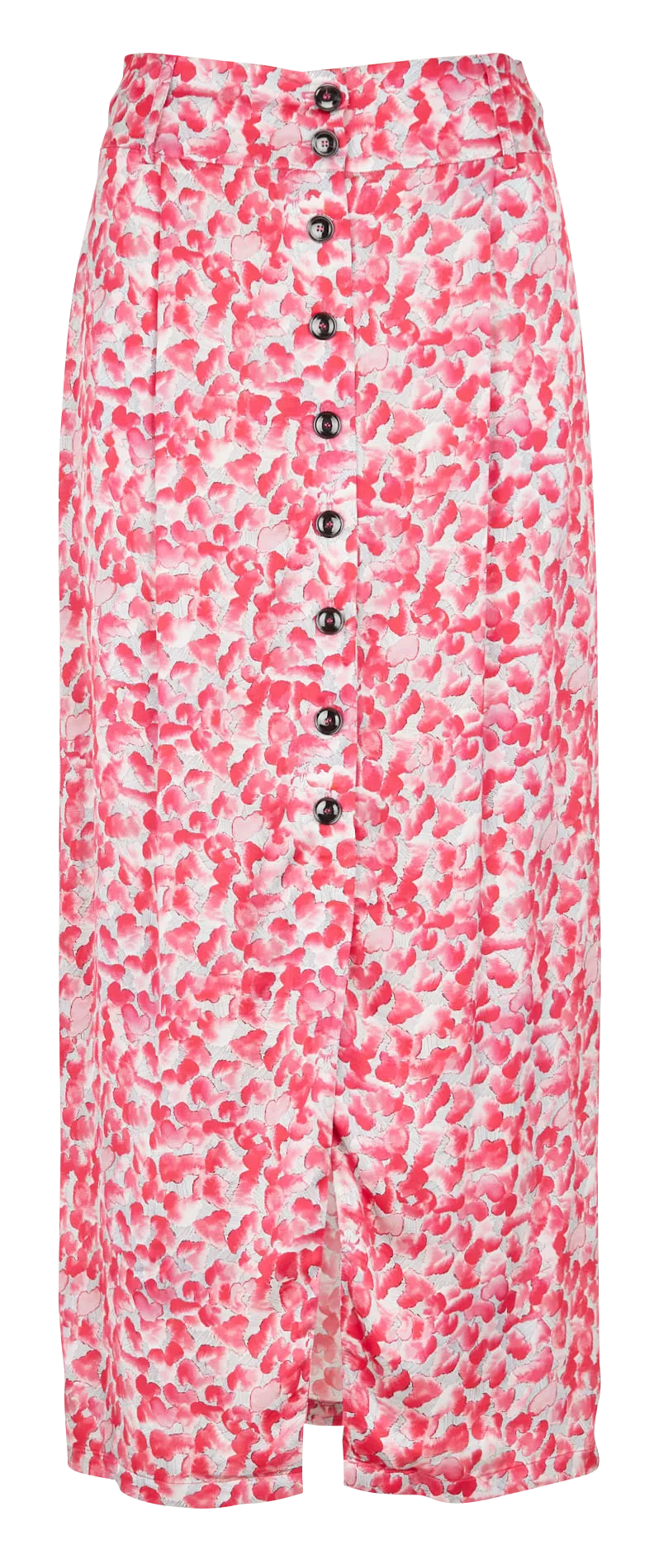 Jupe longue imprimée floral Rose BILL