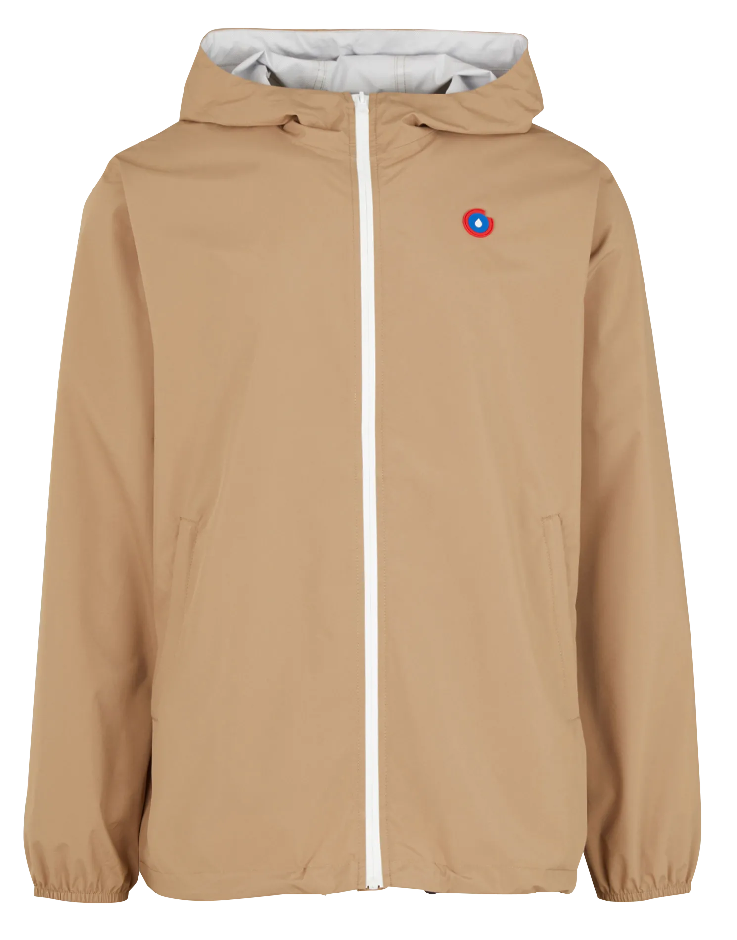 Imperméable court à capuche Beige PASSY