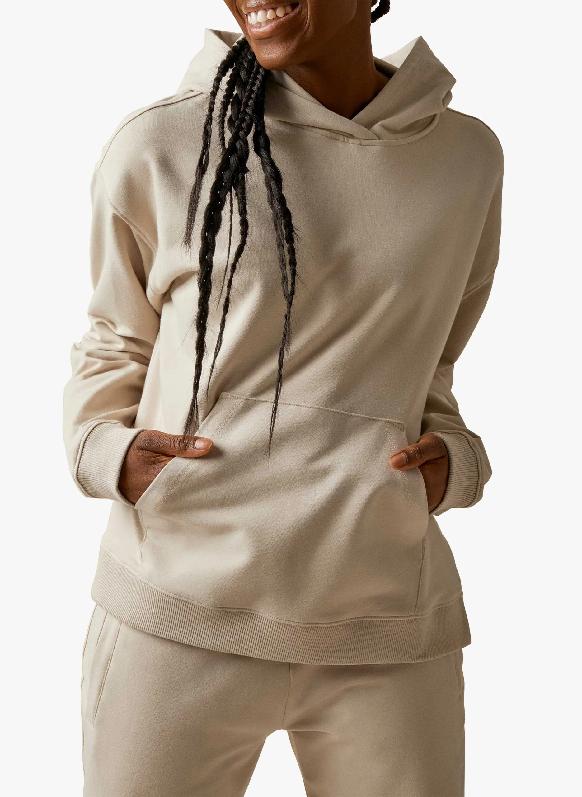 Sweat de grossesse et d'allaitement Beige