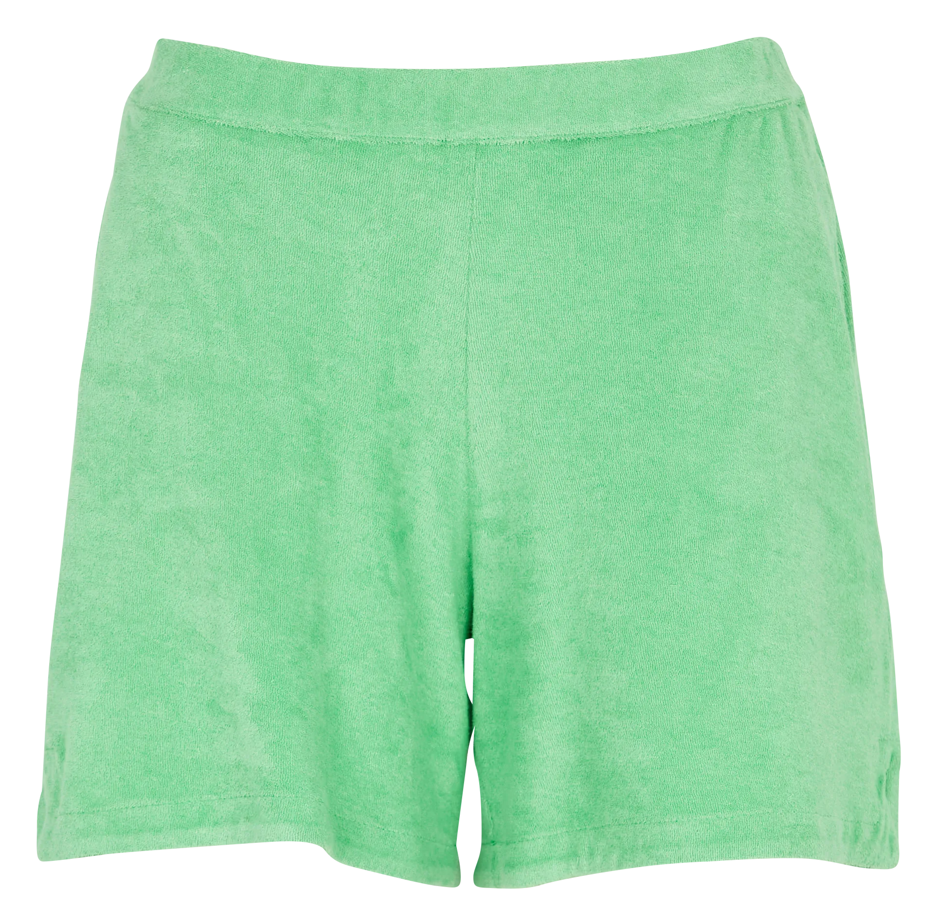 Short droit molletonné Vert