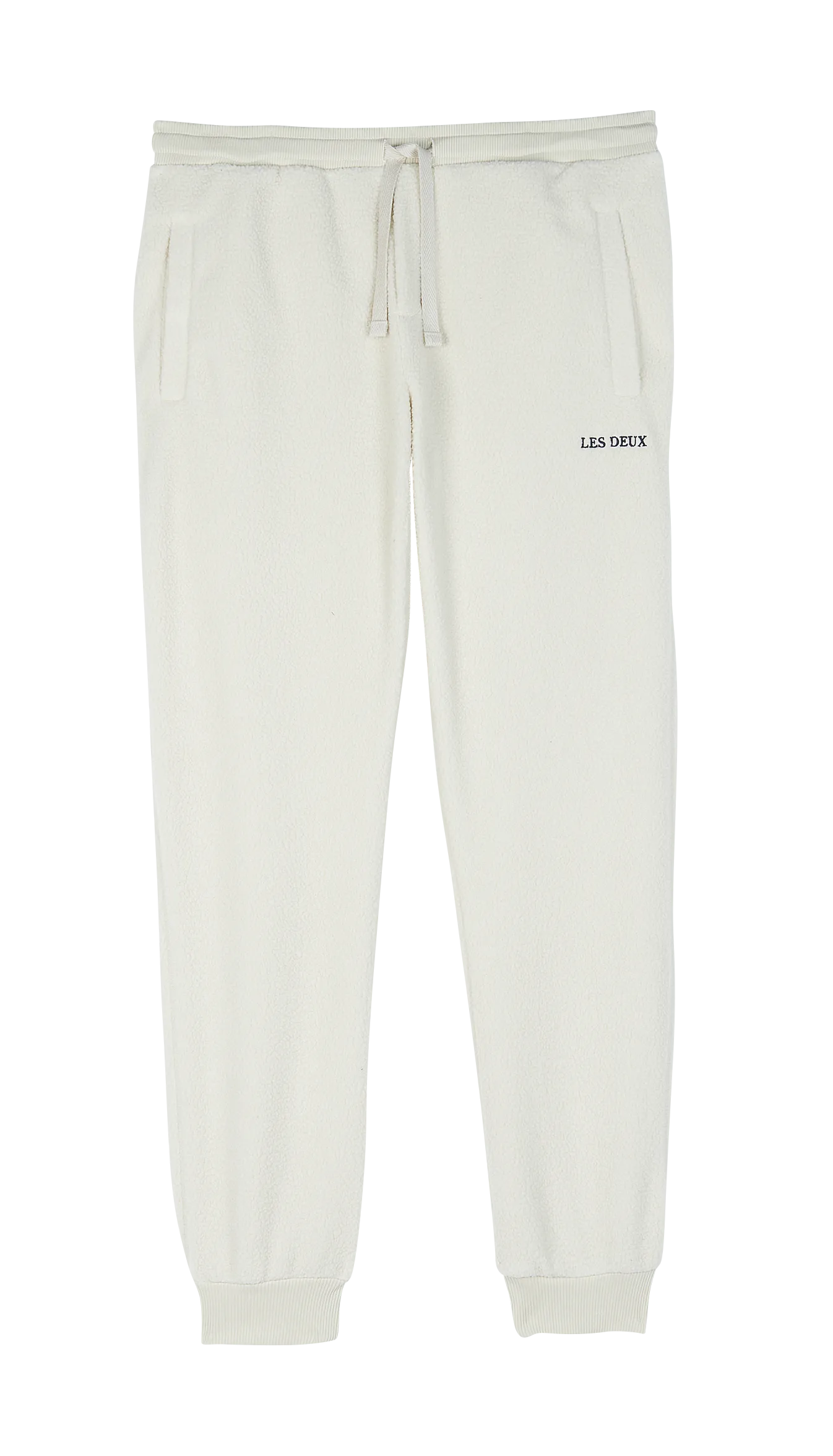 Jogging droit sérigraphié Beige DUNCAN PILE SWEATPANTS