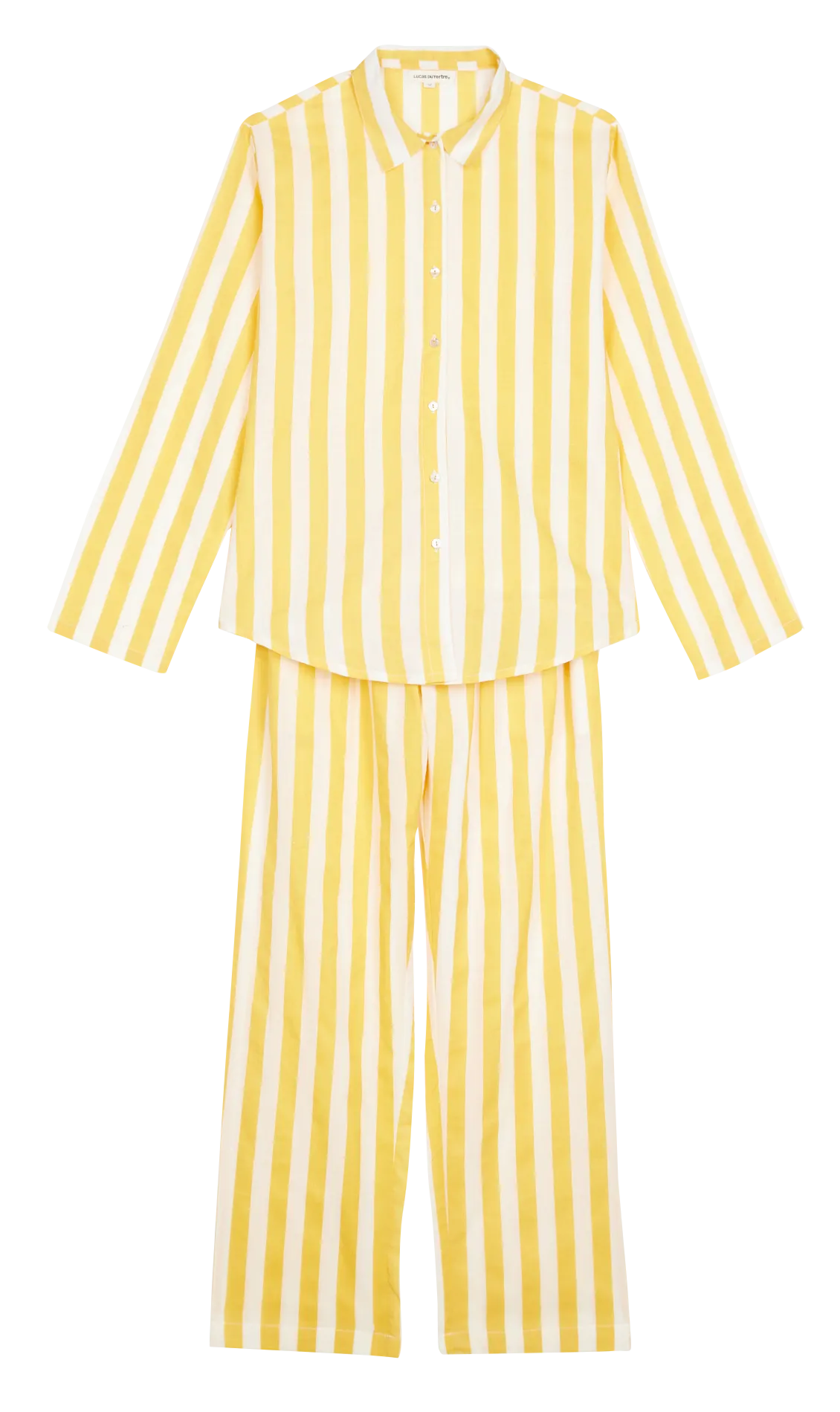 Pyjama imprimé en coton Blanc PYJAMA