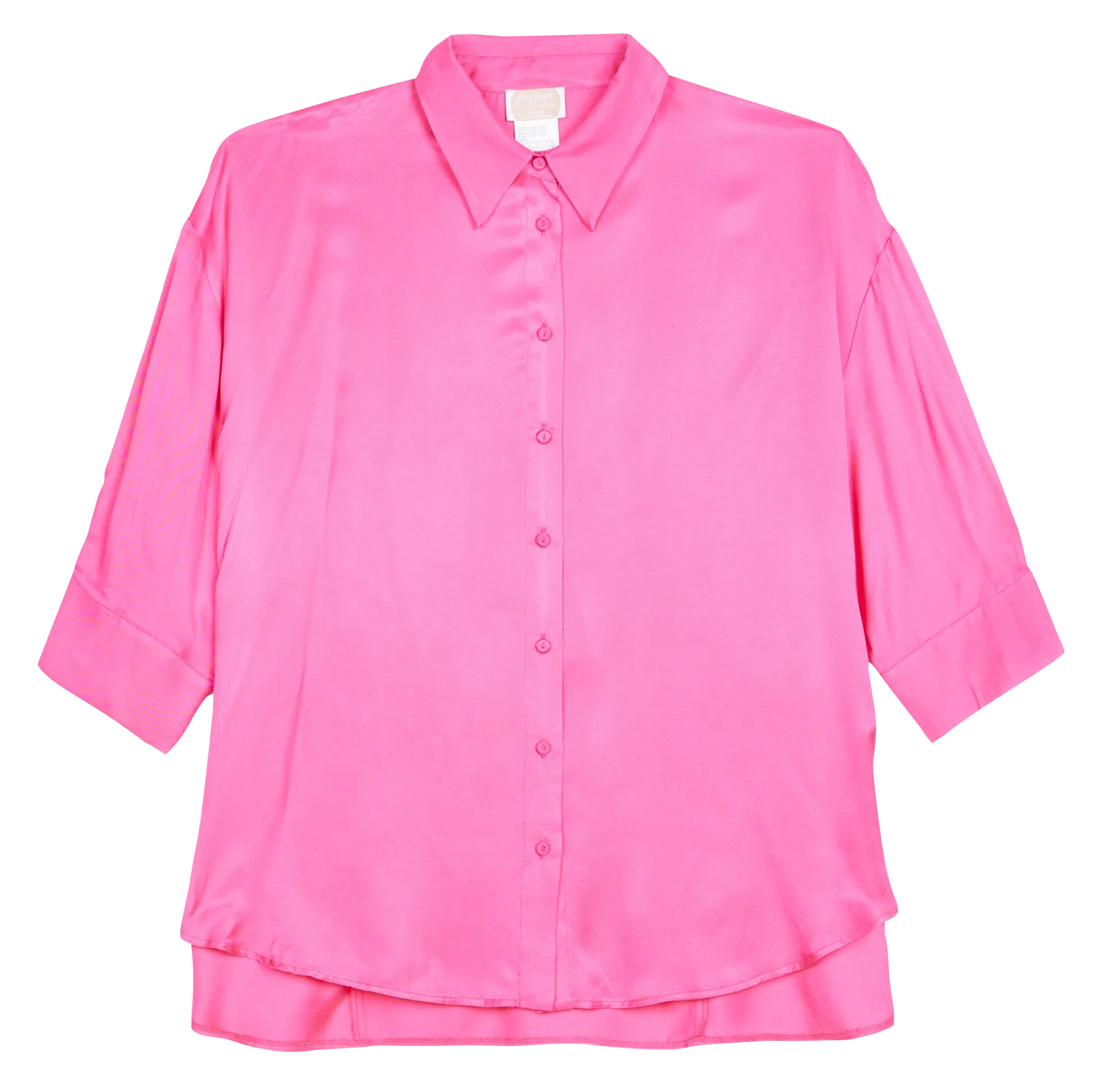 Chemises col classique Rose BAMBU