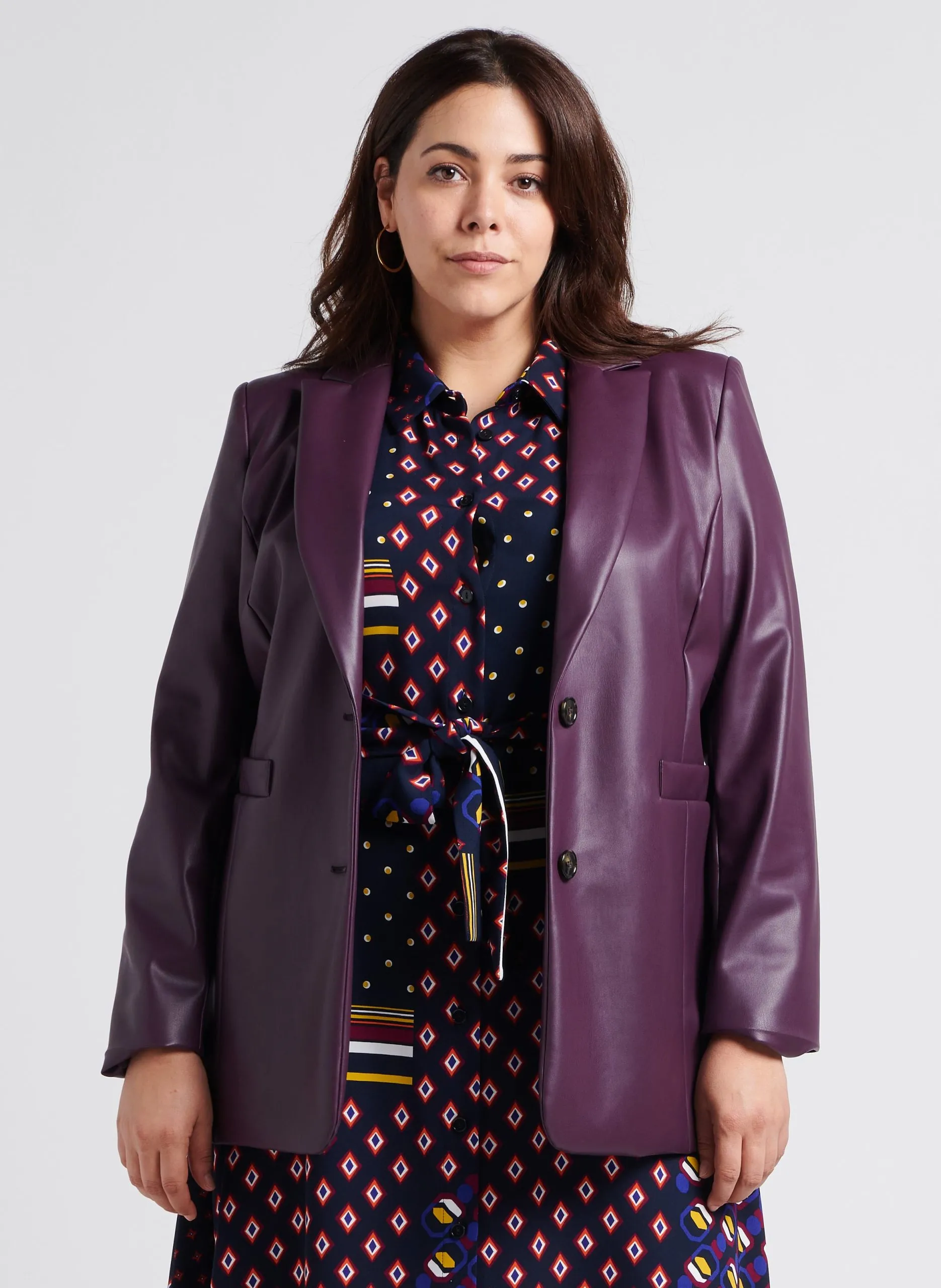 Veste col tailleur Violet CASA