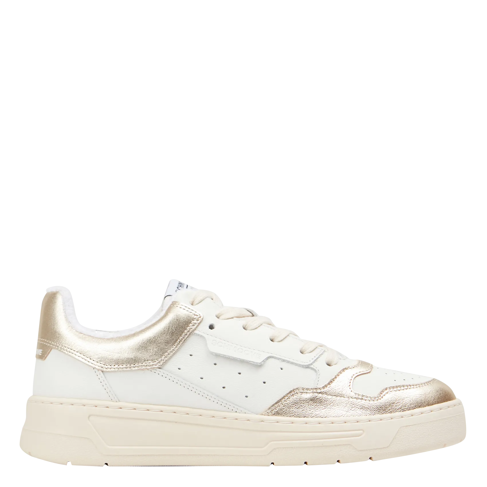 Baskets basses en cuir Blanc SMATCH