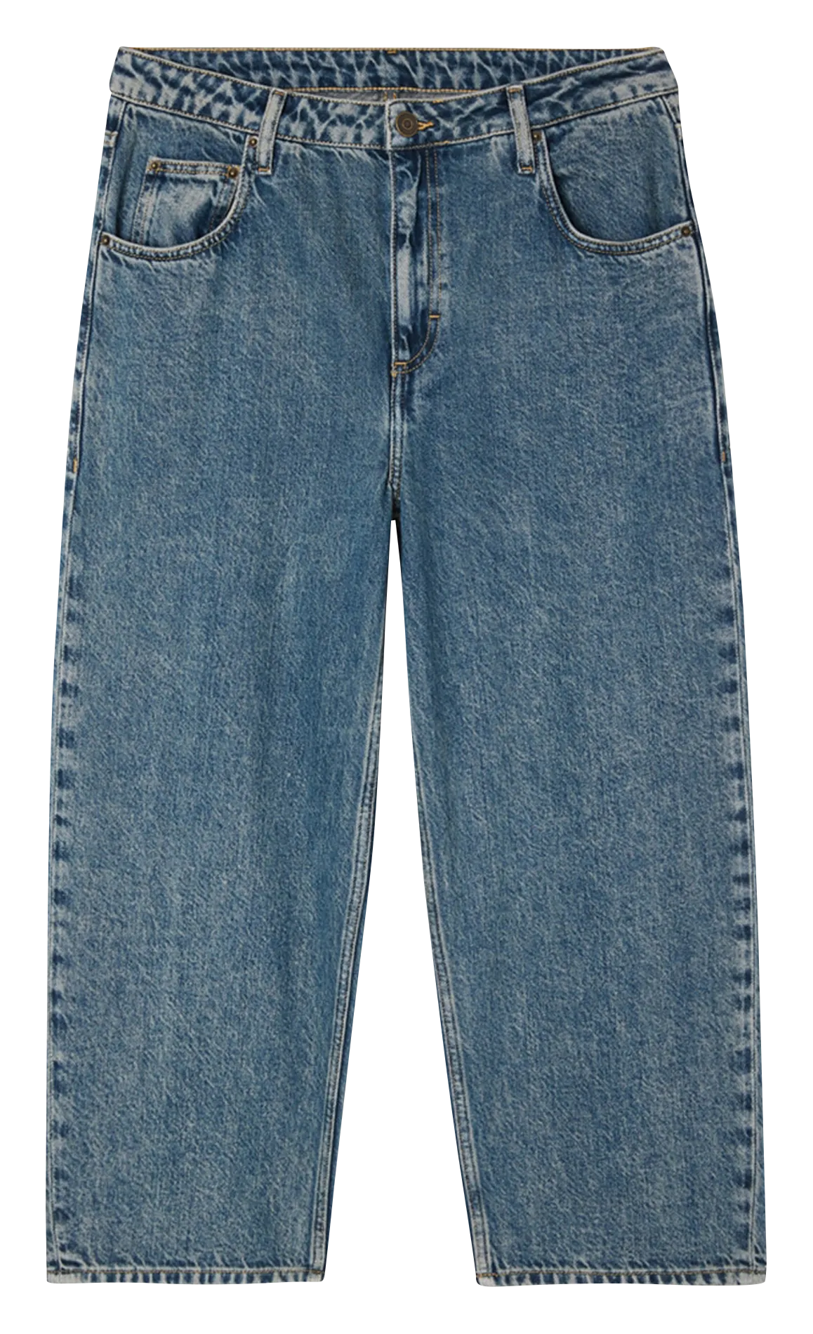Jean mom en denim délavé Bleu JOYBIRD-B