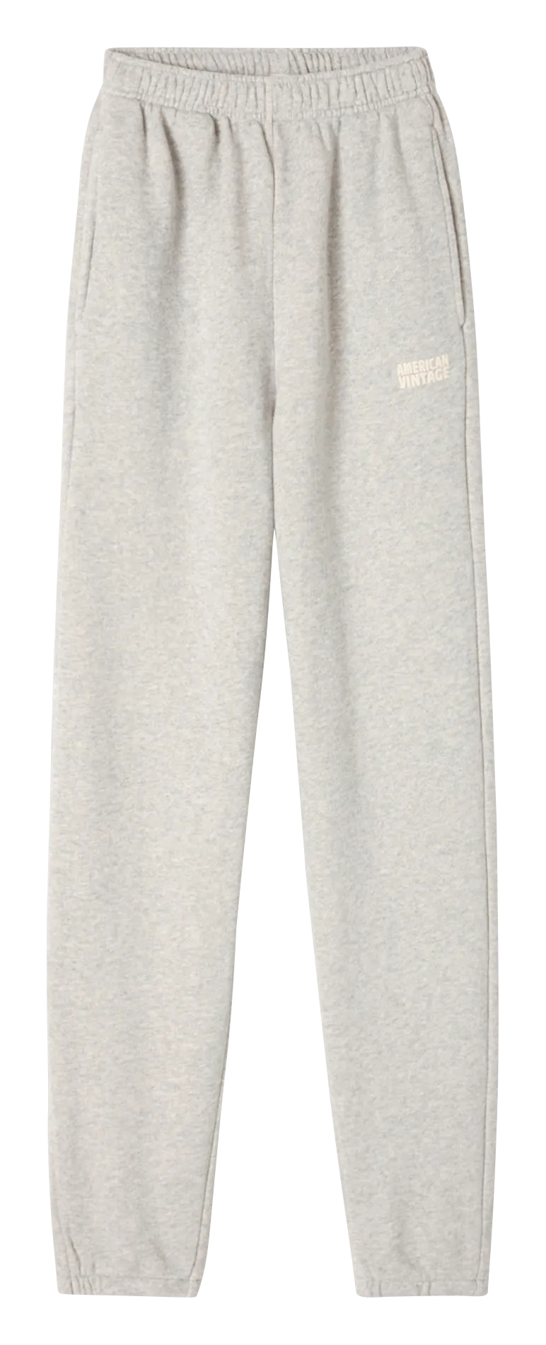 Jogging taille haute en coton Gris KODYTOWN