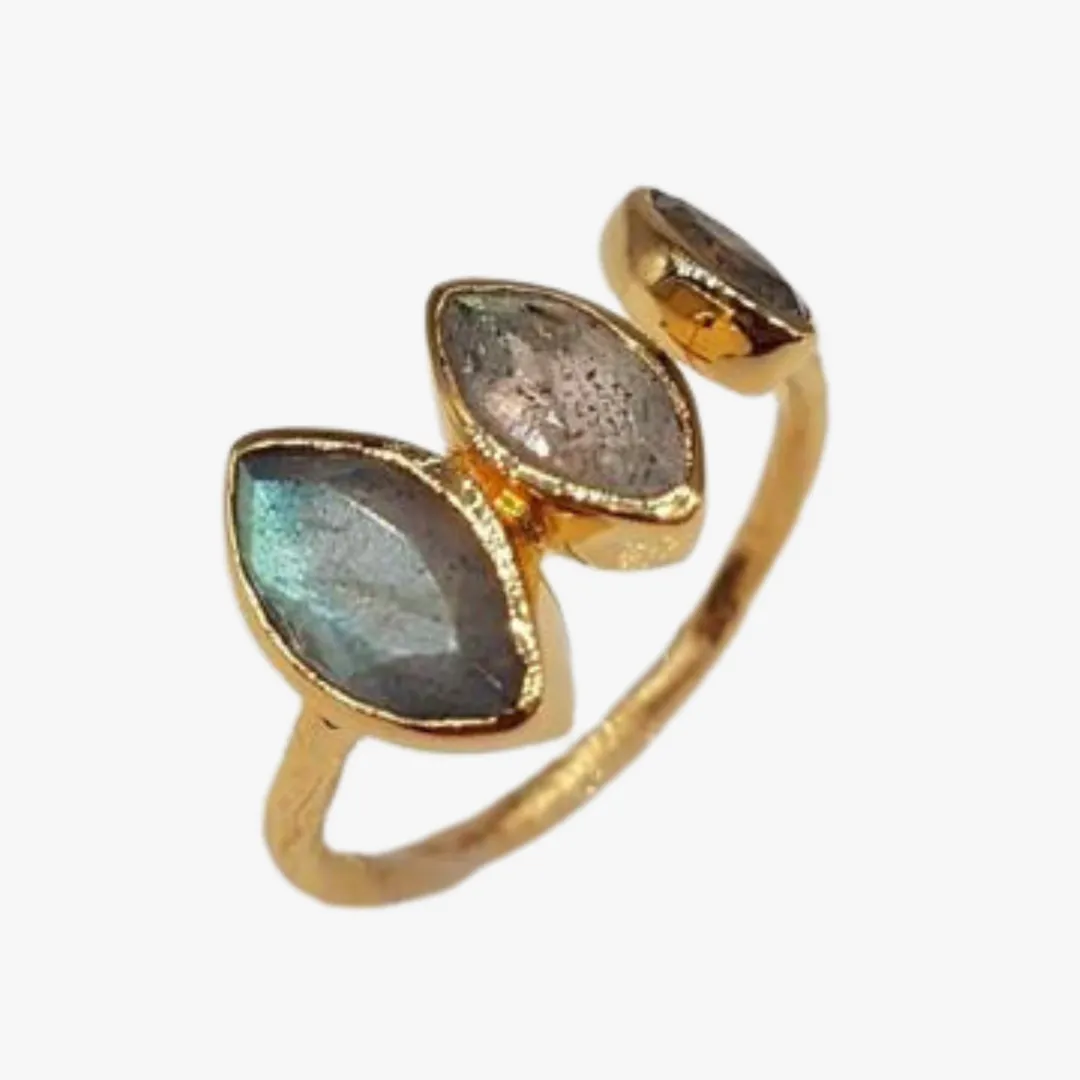 Bague labradorite Bleu DINA