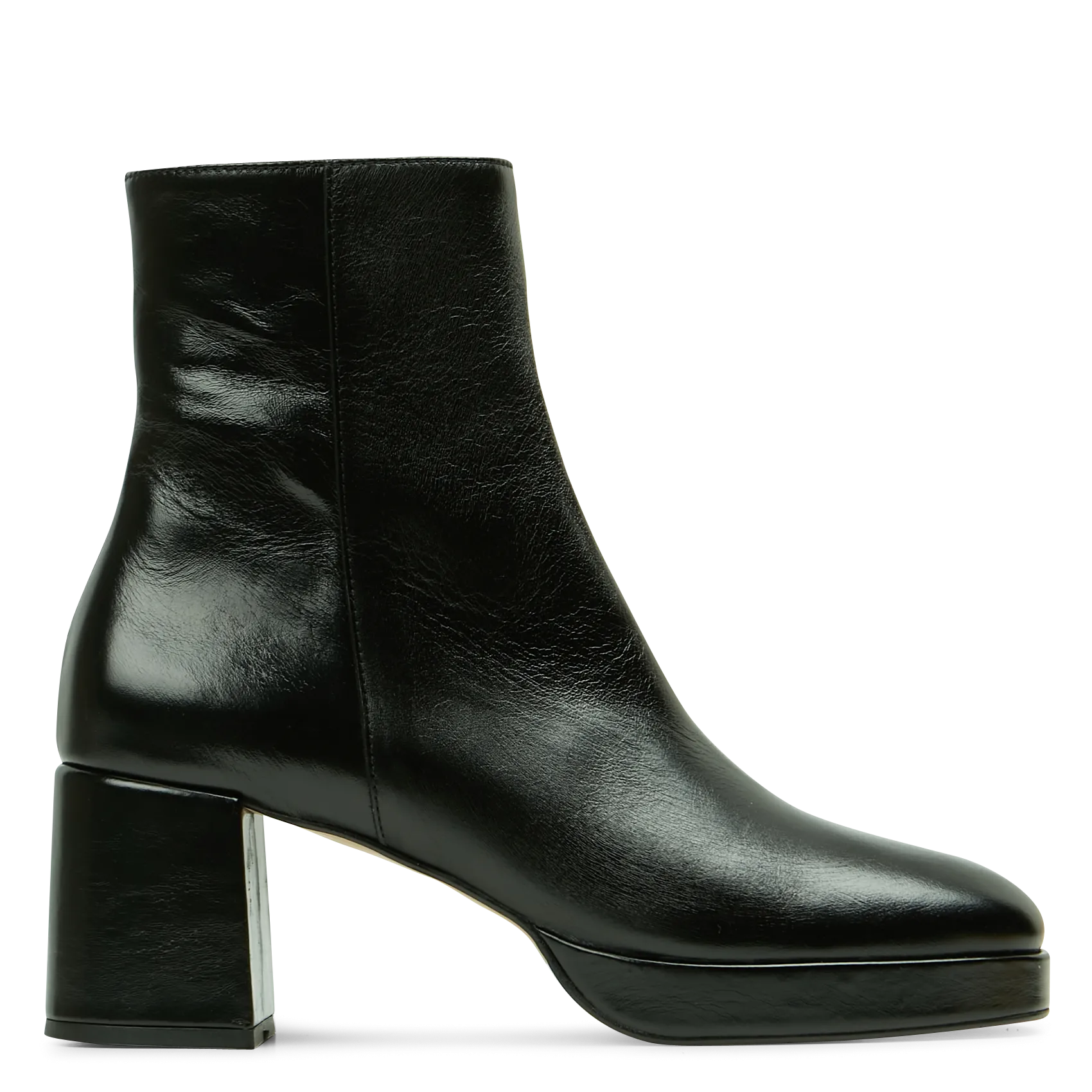 Bottines en cuir Noir VANVES