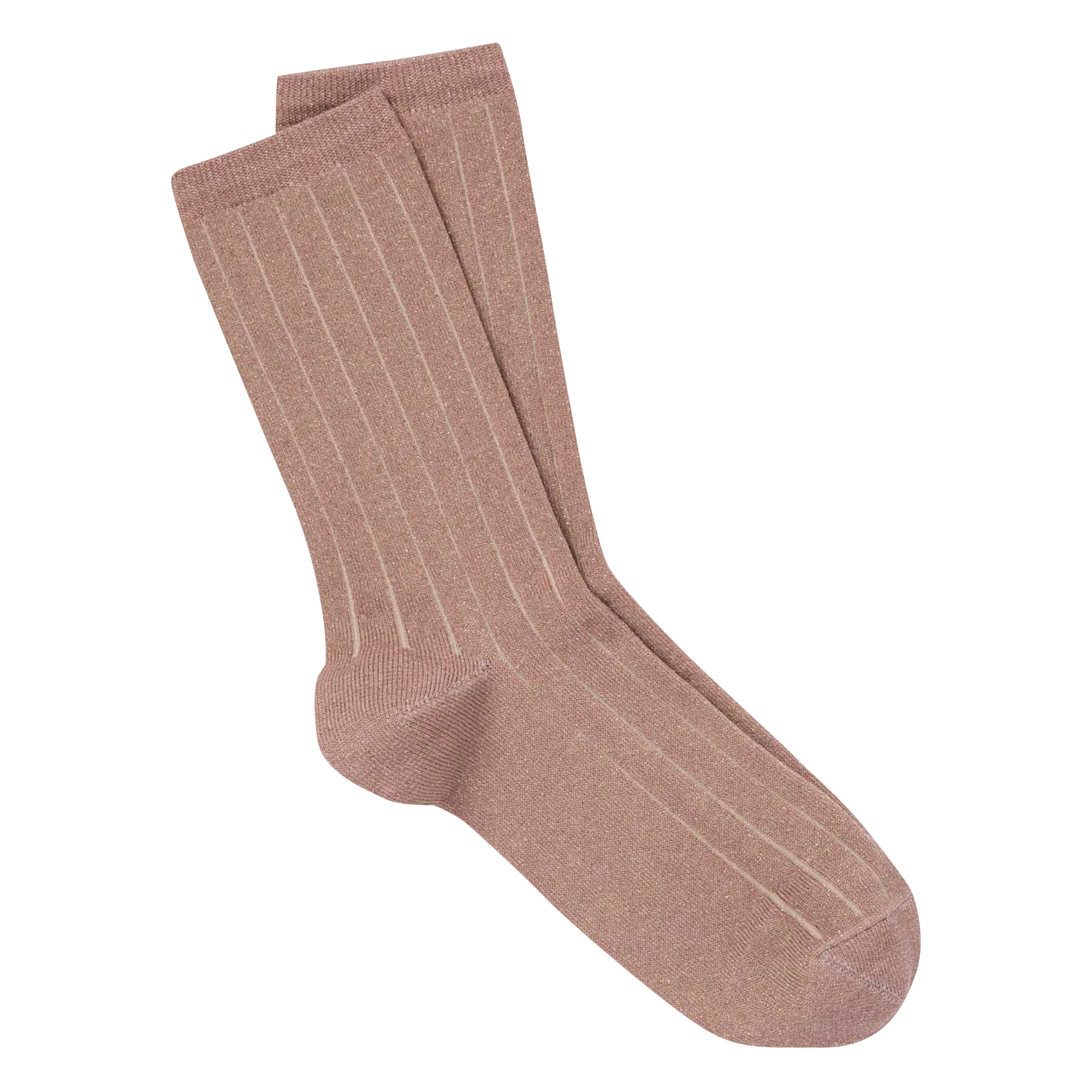 Chaussettes brillantes n coton mélangé Rose MICKY