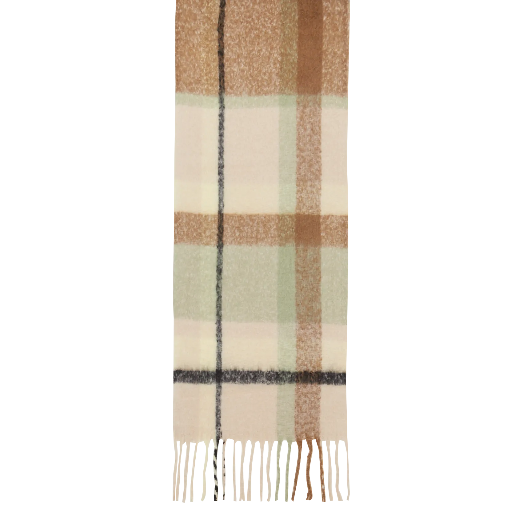 Echarpe à bandes Beige BEA