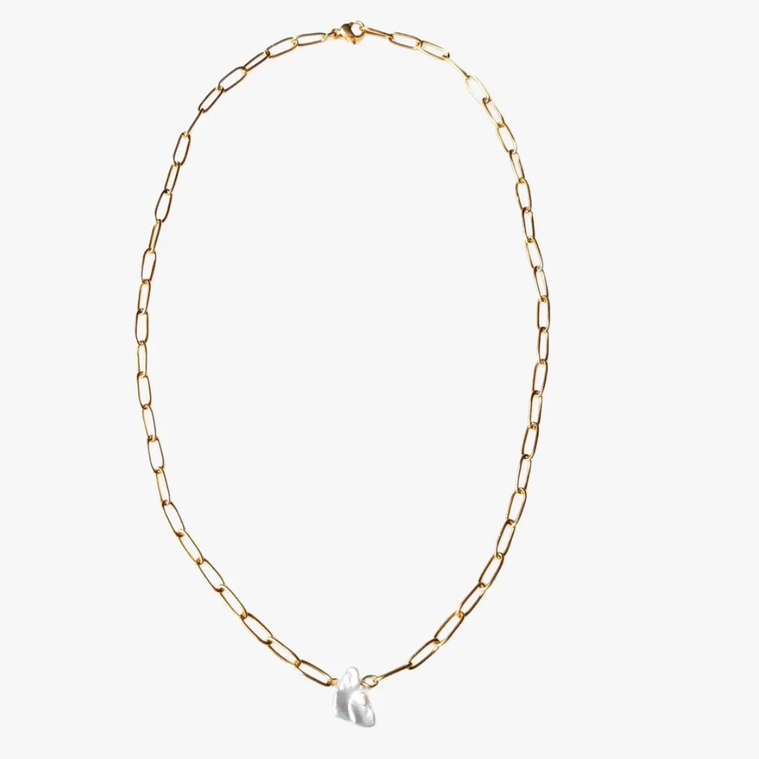 Collier nacre Blanc JOSEPHINE