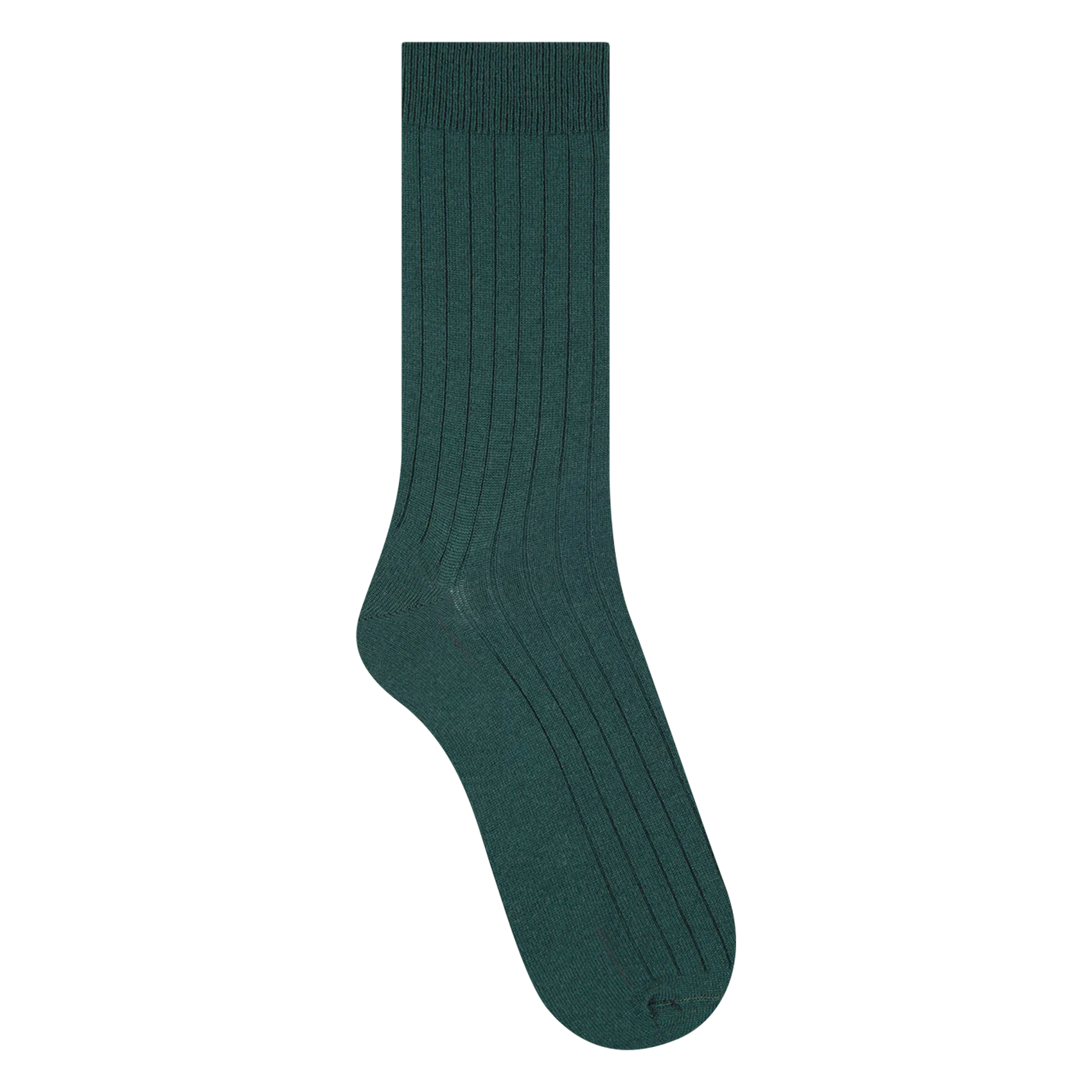 Chaussettes hautes en laine mélangée Vert