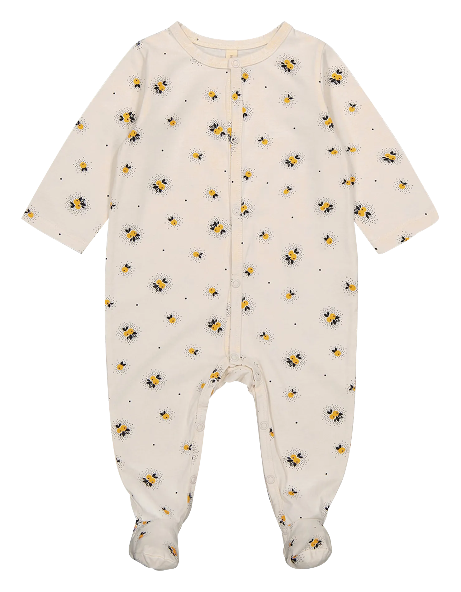 Combinaison imprimée en coton Blanc AMALIA