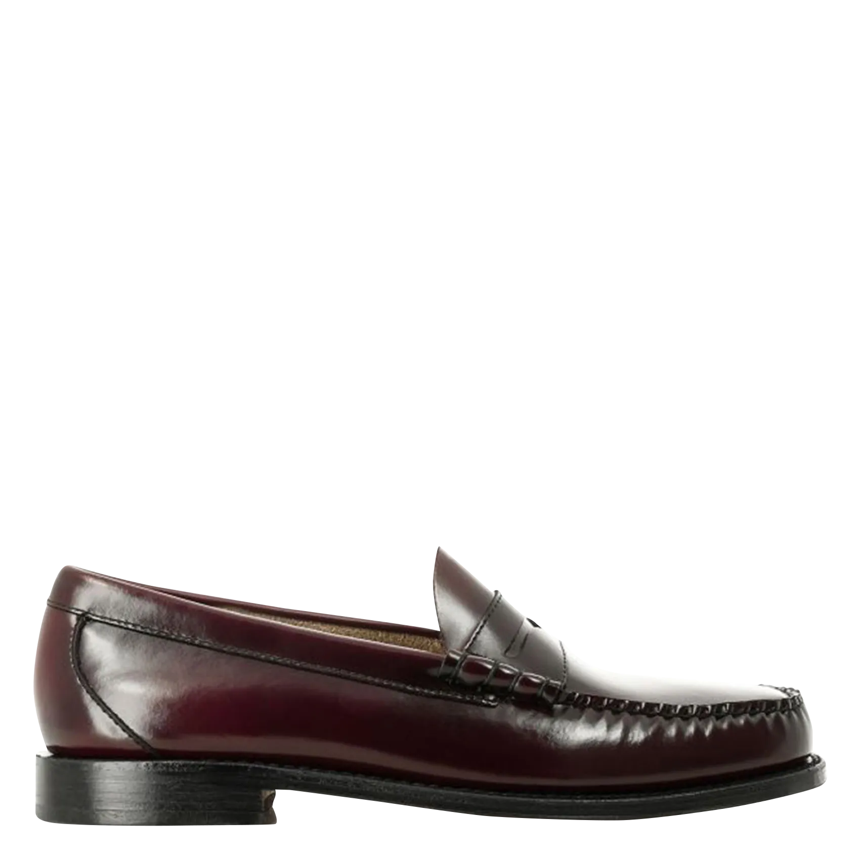 Mocassins en cuir Prune WEEJUN HERITAGE LARSON PENNY
