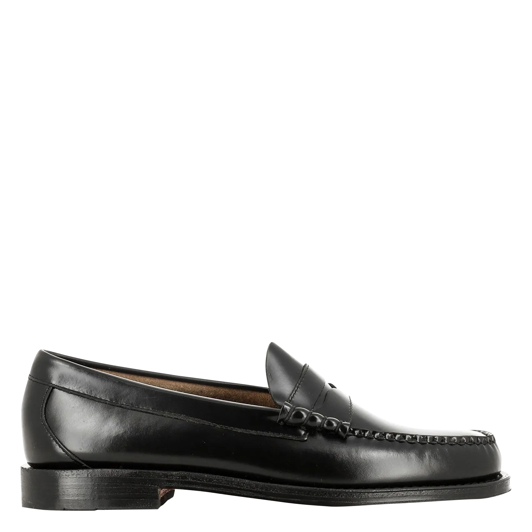 Mocassins en cuir Noir WEEJUN HERITAGE LARSON PENNY