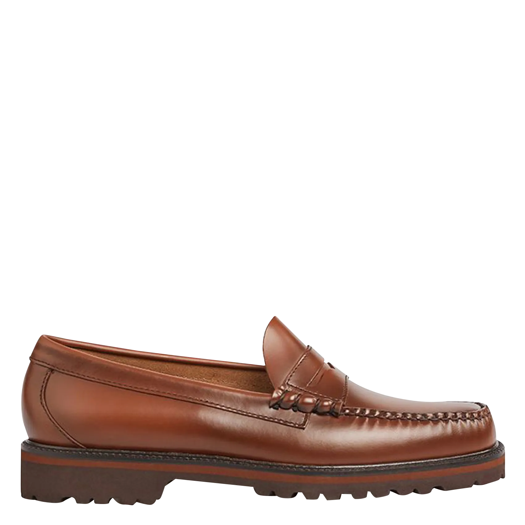 Mocassins en cuir Marron 90S LARSON PENNY