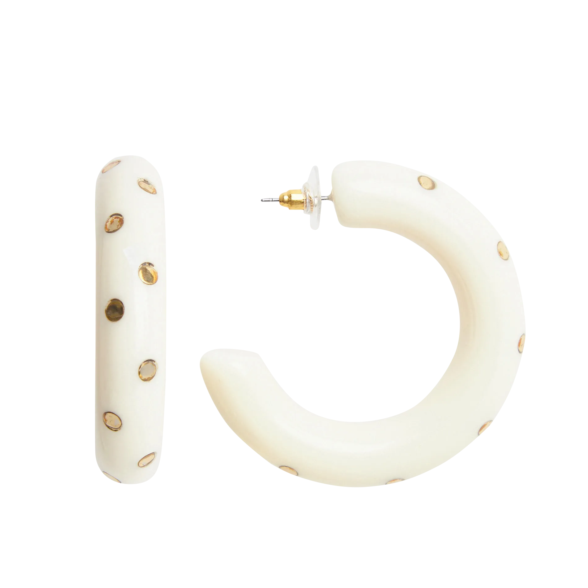 Créoles Blanc MARCELINA