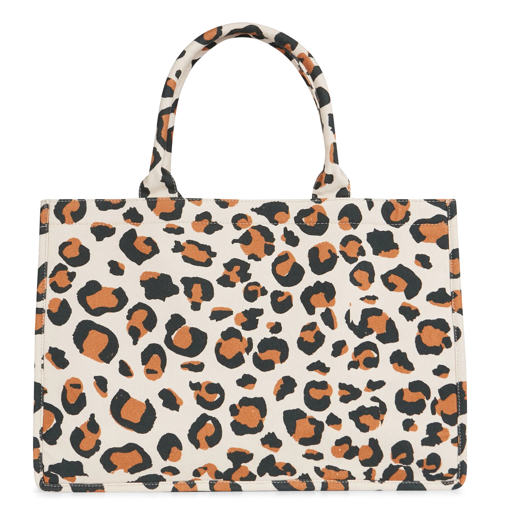 Sac cabas en coton imprimé Multicolore SAVANA