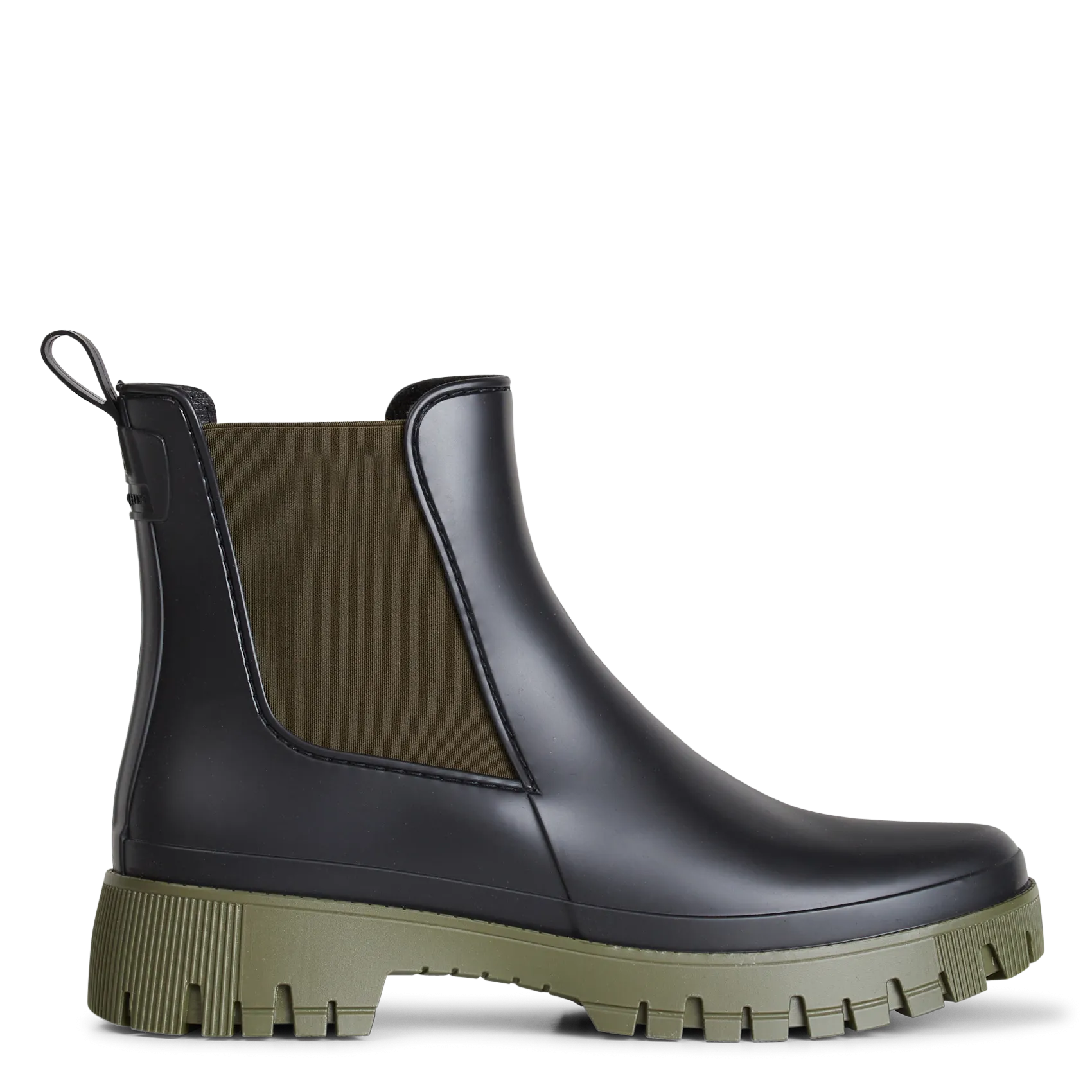 Bottines à bout rond Vert SISSI