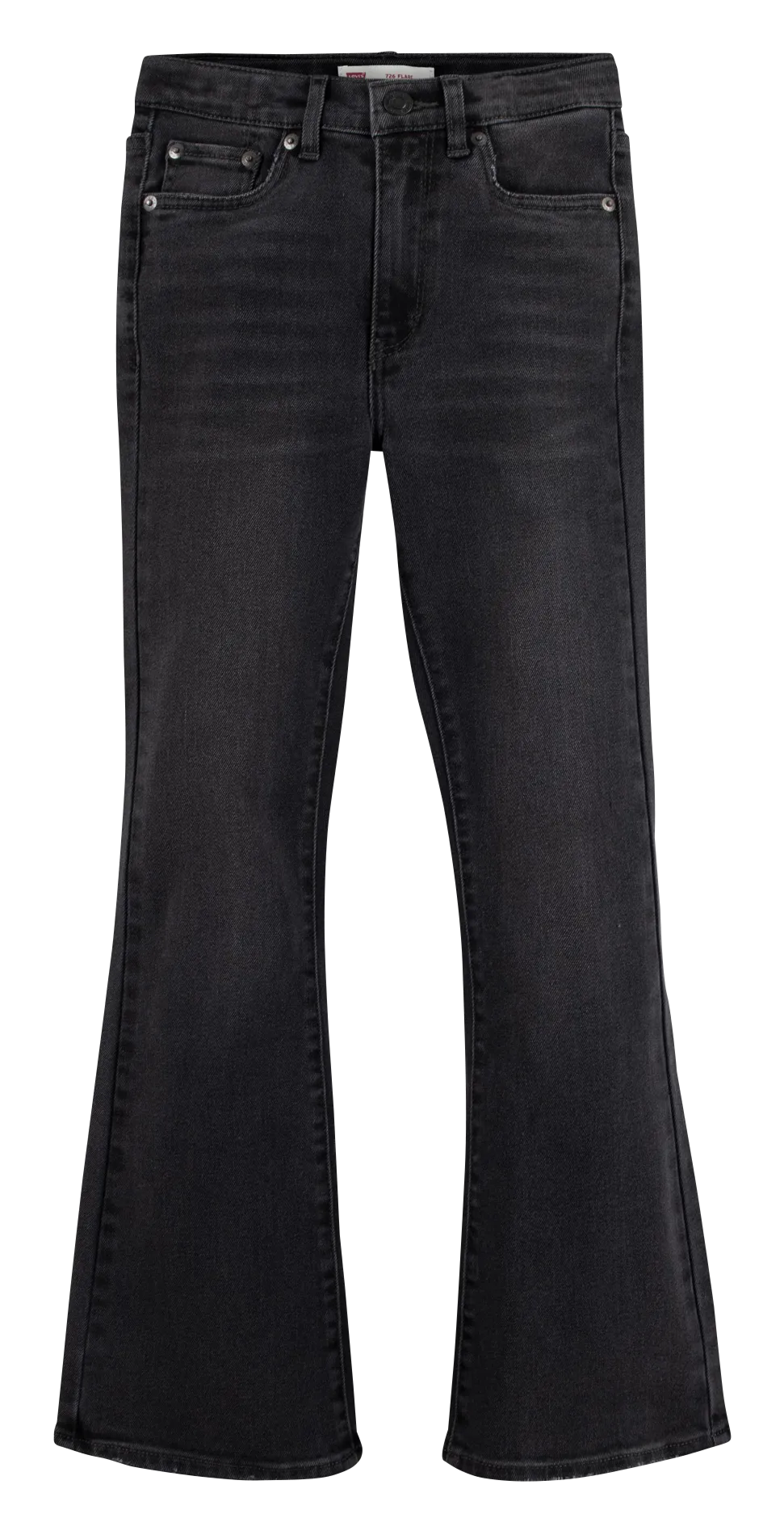 Jean flare en denim délavé Noir 726 HIGH RISE FLARE JEAN