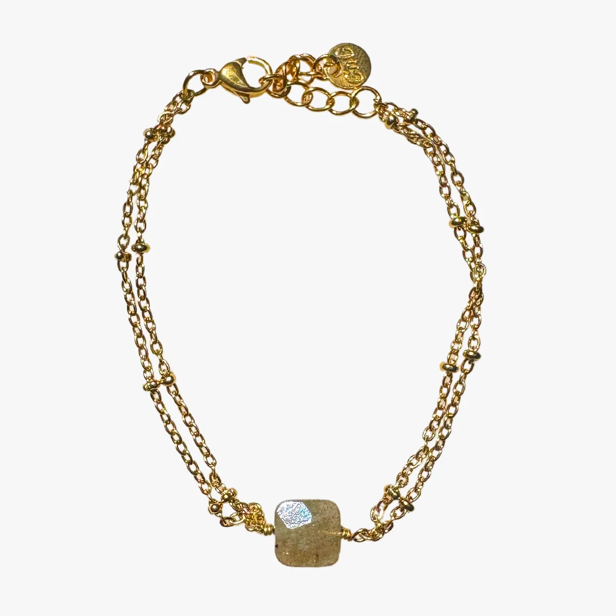 Bracelet labradorite Gris CLARA