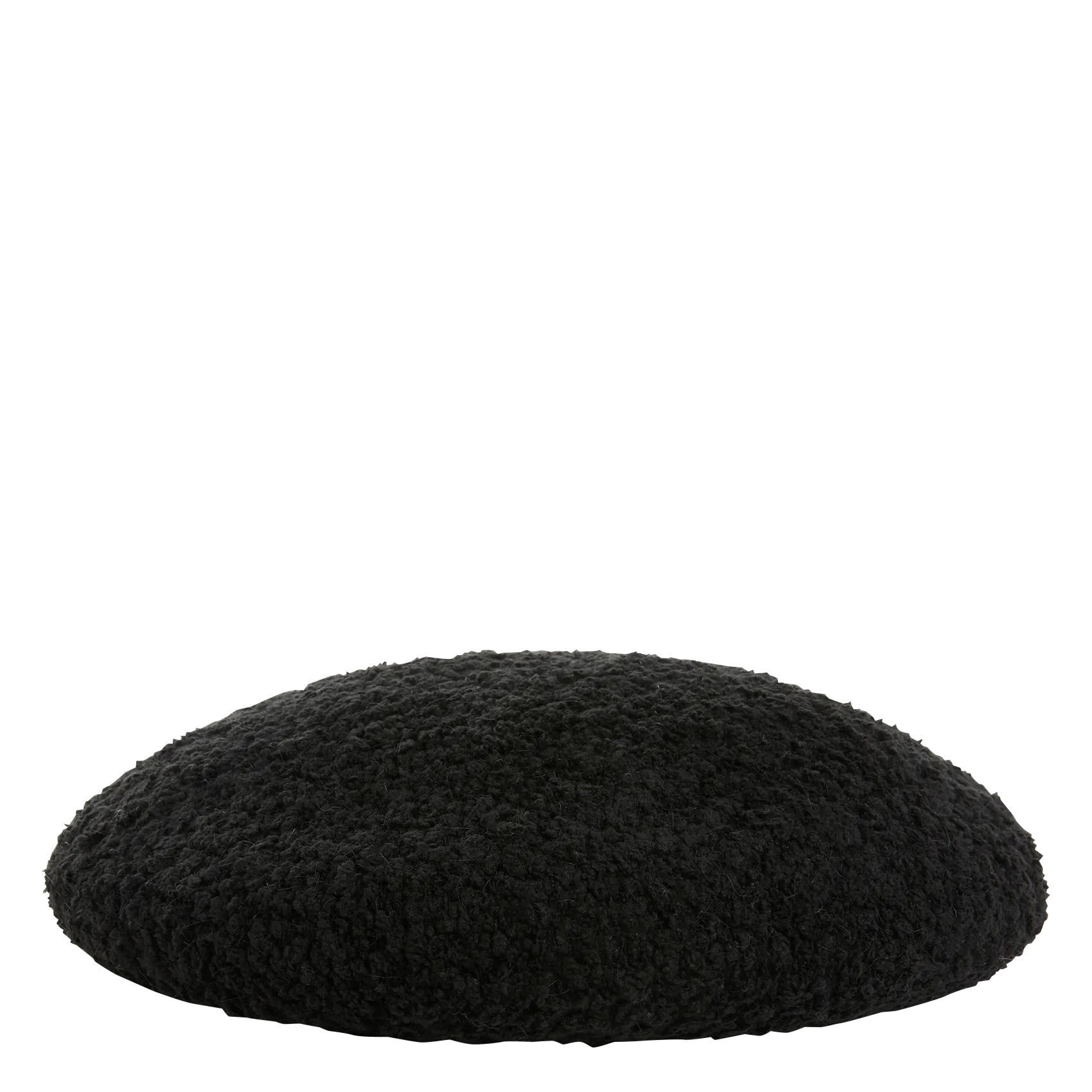 Béret en sherpa Noir