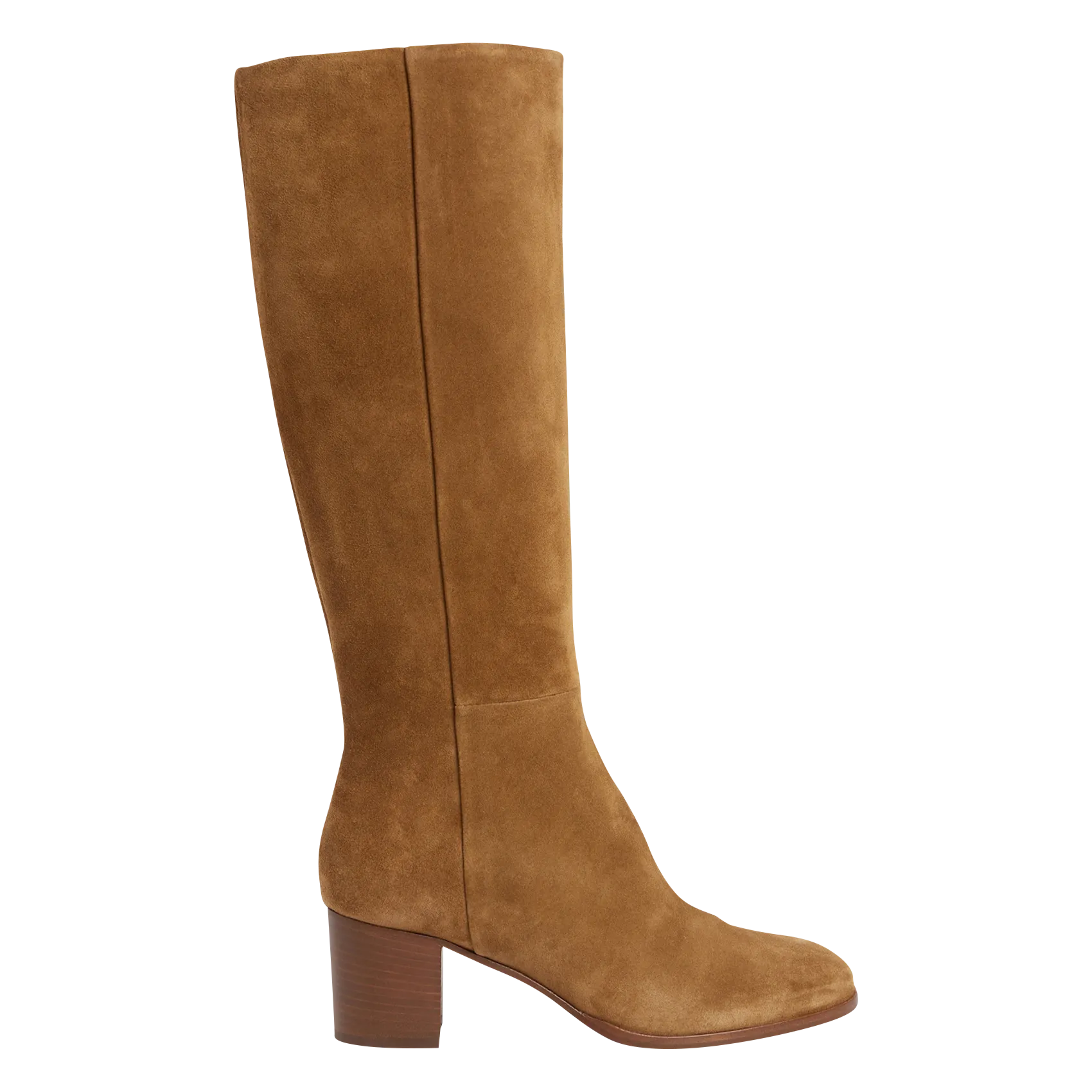Bottes en cuir Marron LIZZIE