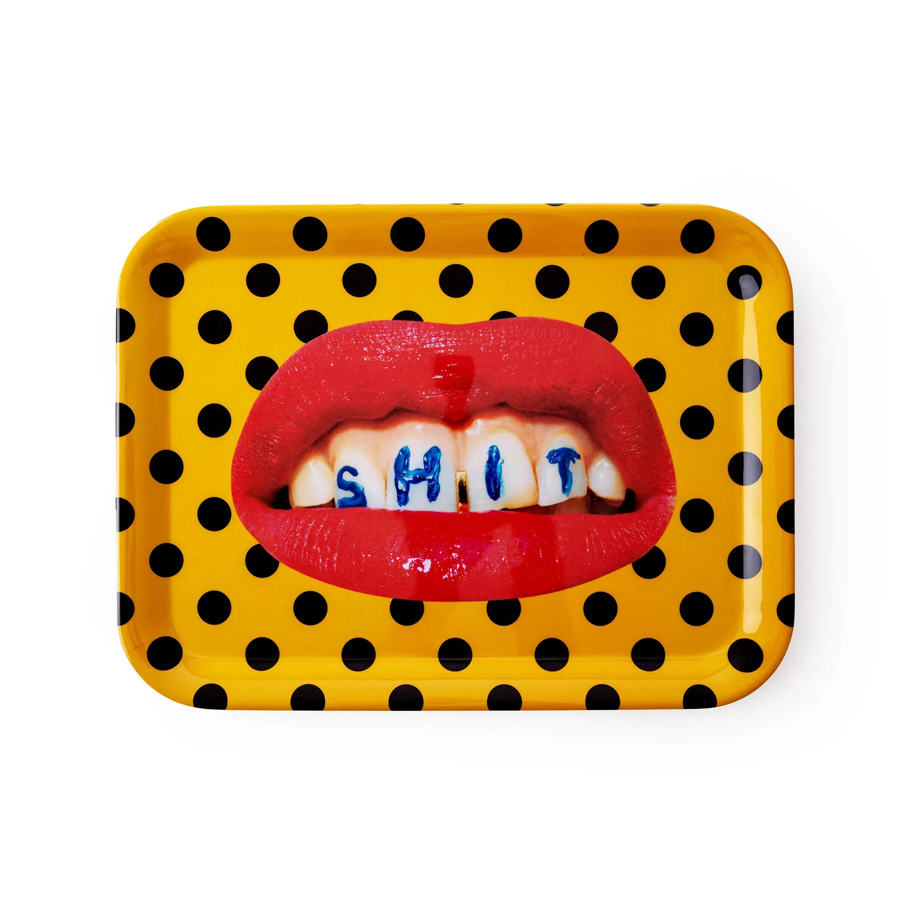 Plateau Jaune TOILETPAPER - LIPSTICKS PINK