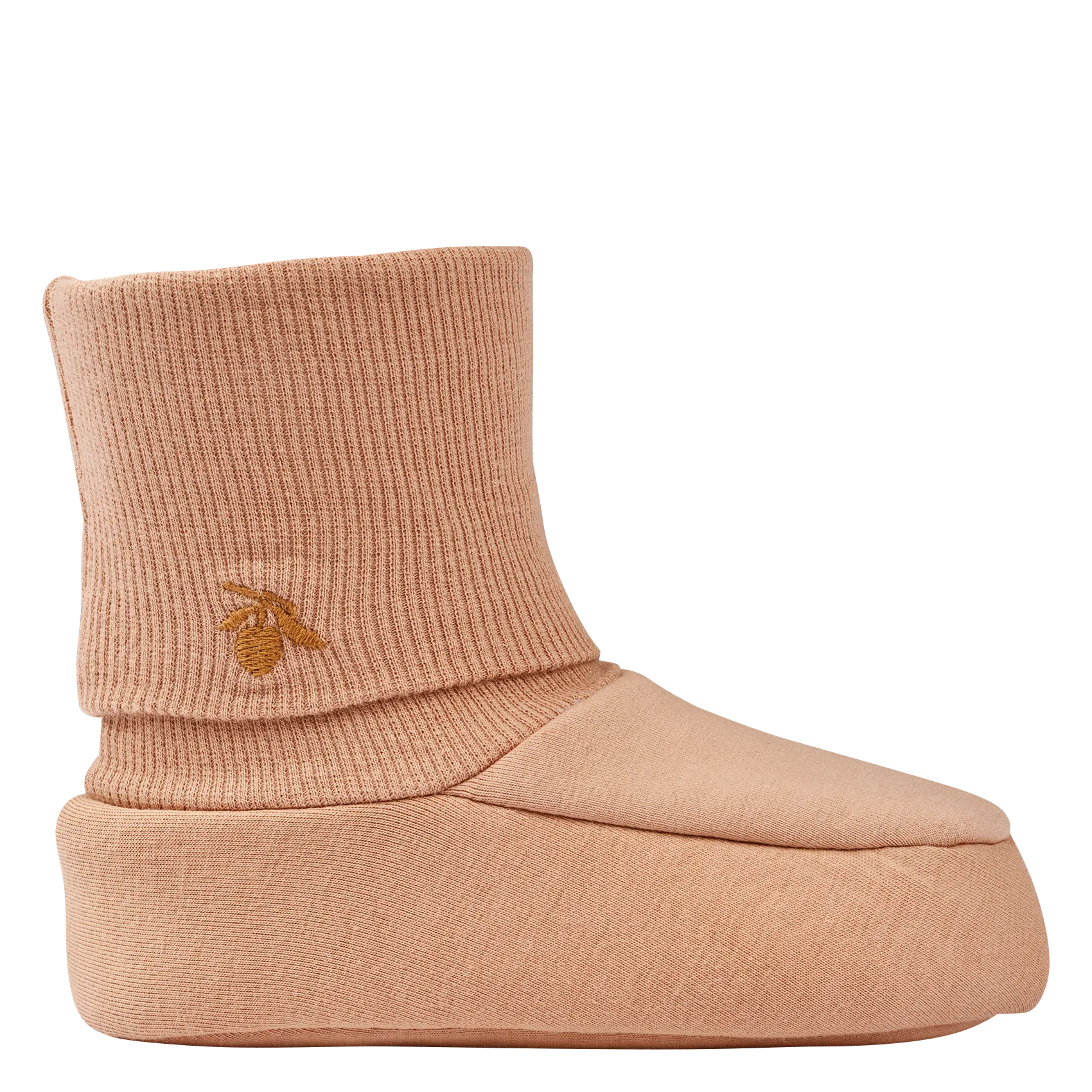 Chaussons en coton bio mélangé Rose AGGI