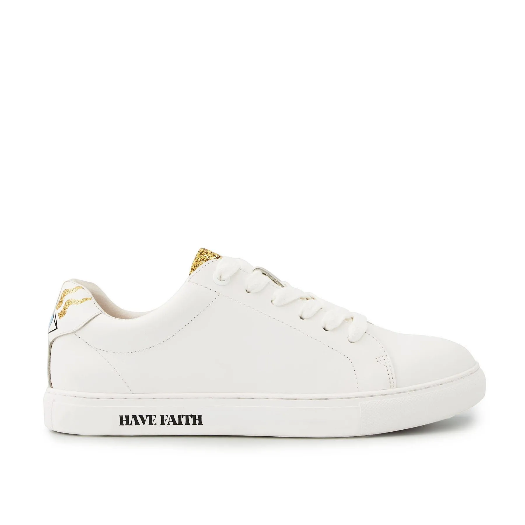 Sneakers en cuir Blanc SIMONE HAVE FAITH