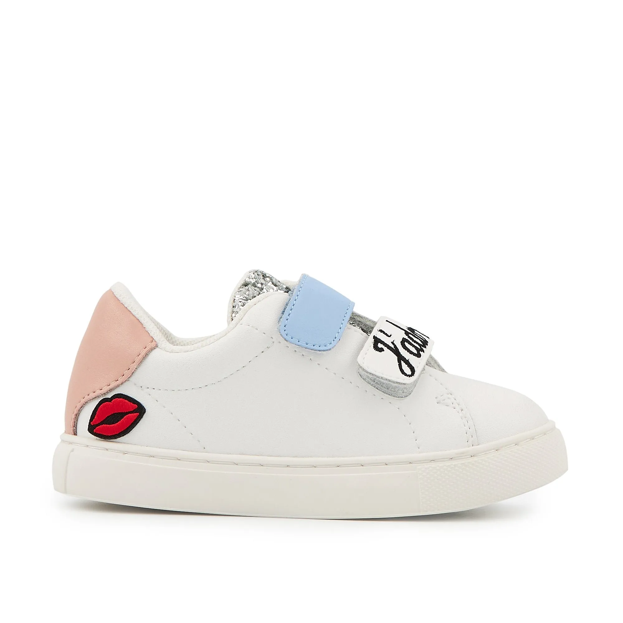 Sneakers en cuir Blanc MINI EDITH J'ADORE MAMIE