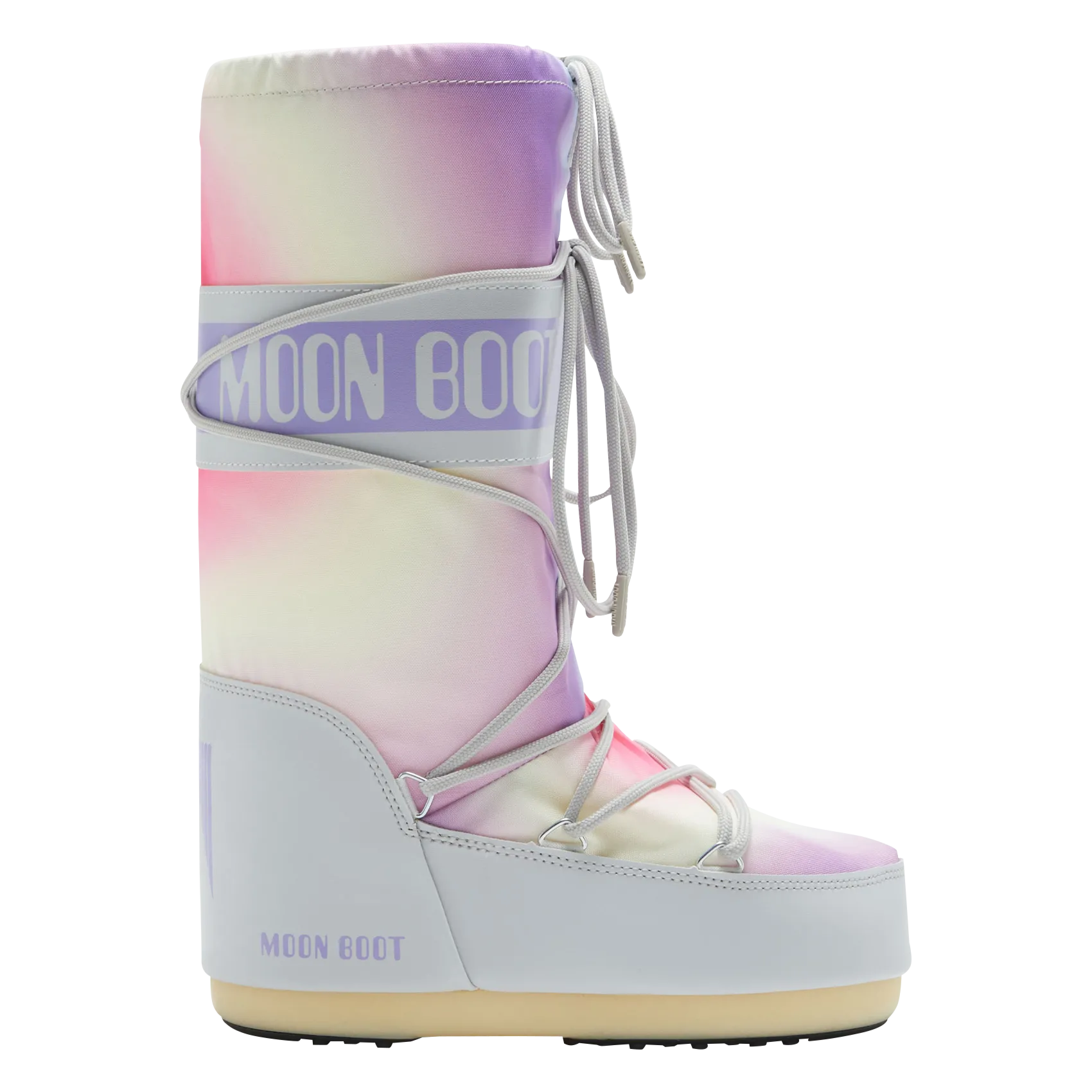 Bottes de neige à lacets Argent ICON TIE DYE