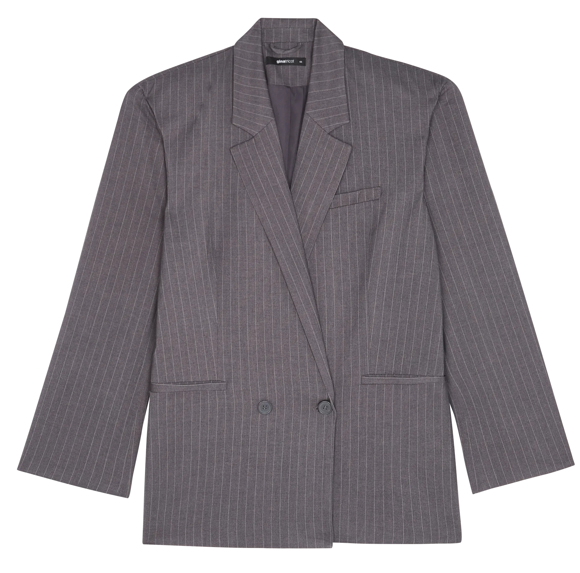 Blazer col tailleur Gris