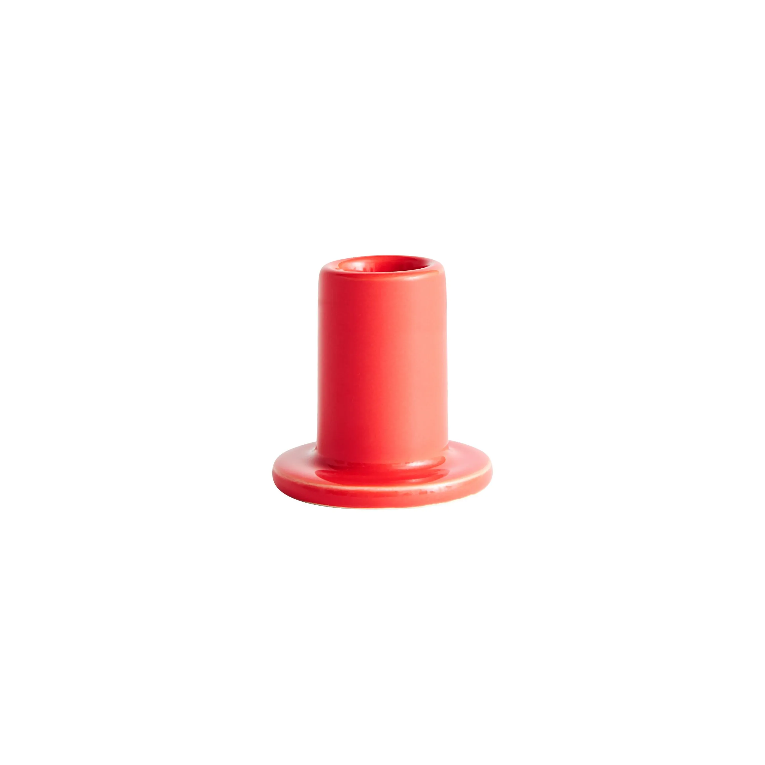 Bougeoir céramique Rouge TUBE SMALL